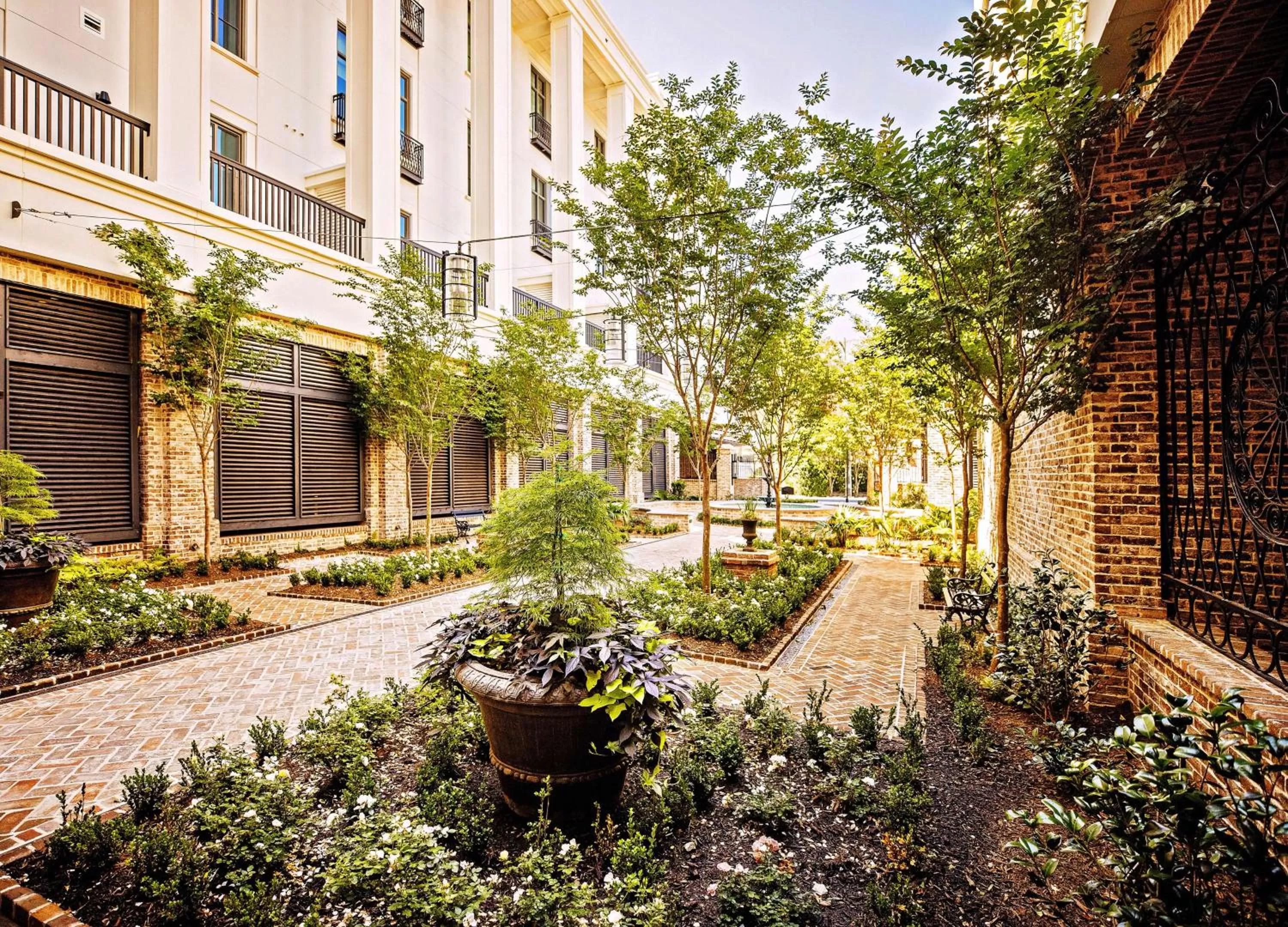 Patio in Hilton Club Liberty Place Charleston