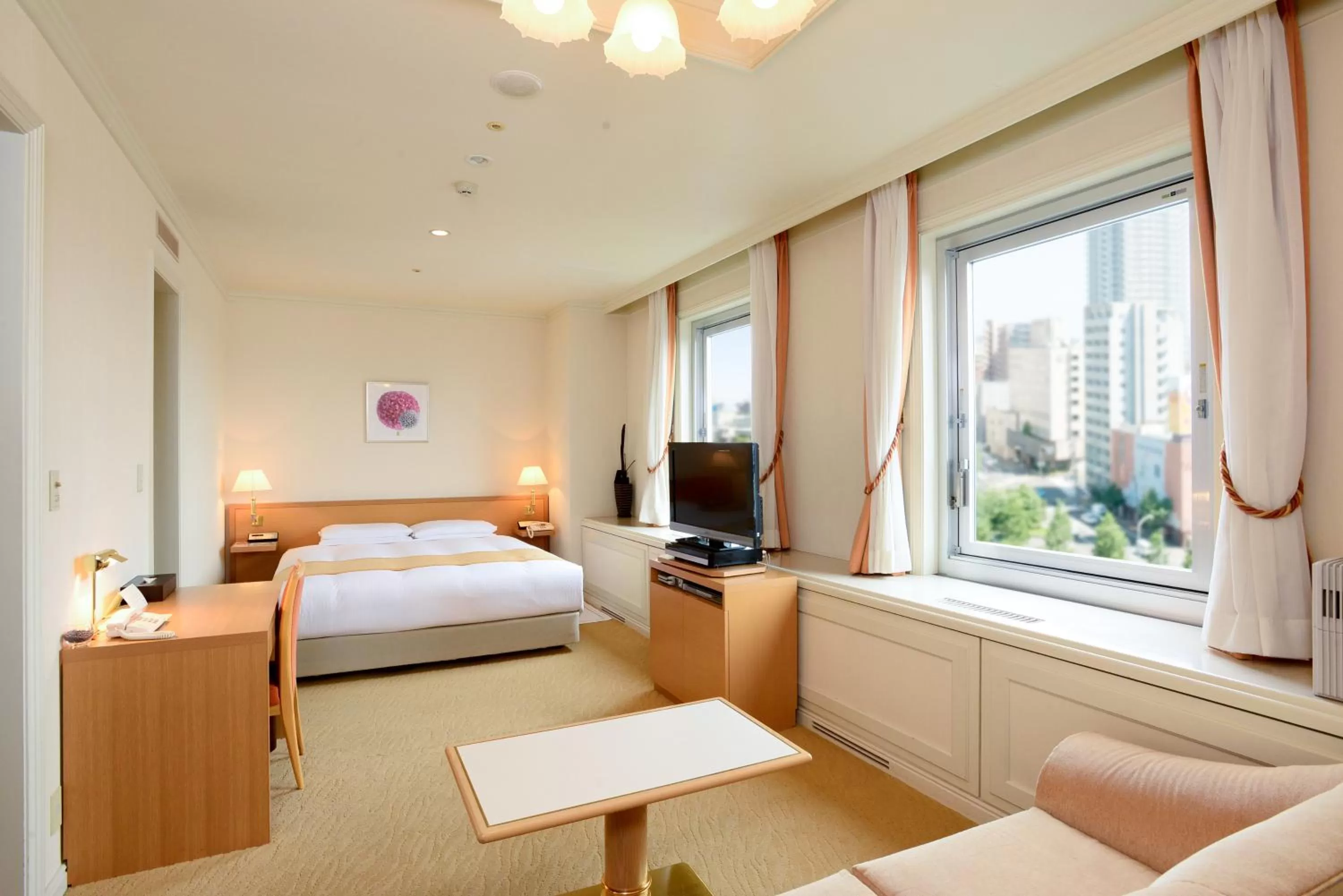 Executive Floor Deluxe Double Room with City View - Non-Smoking in Sapporo Park Hotel