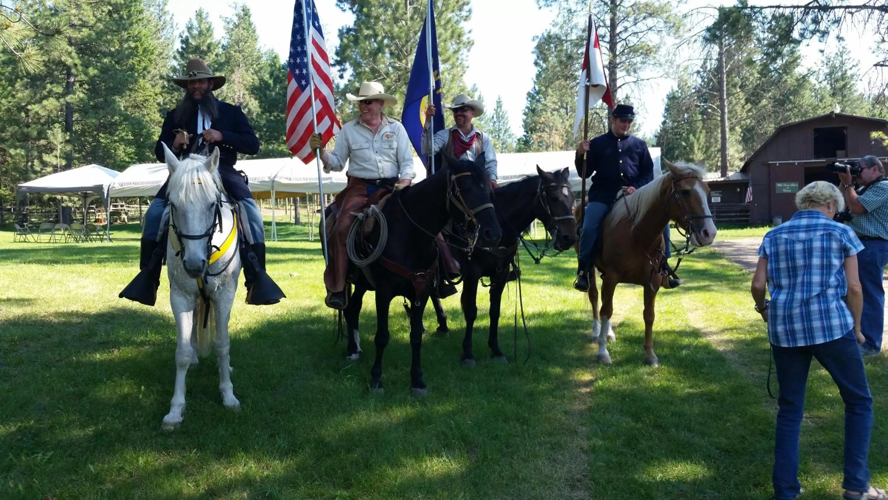 Horse-riding in Lonesome Dove Ranch