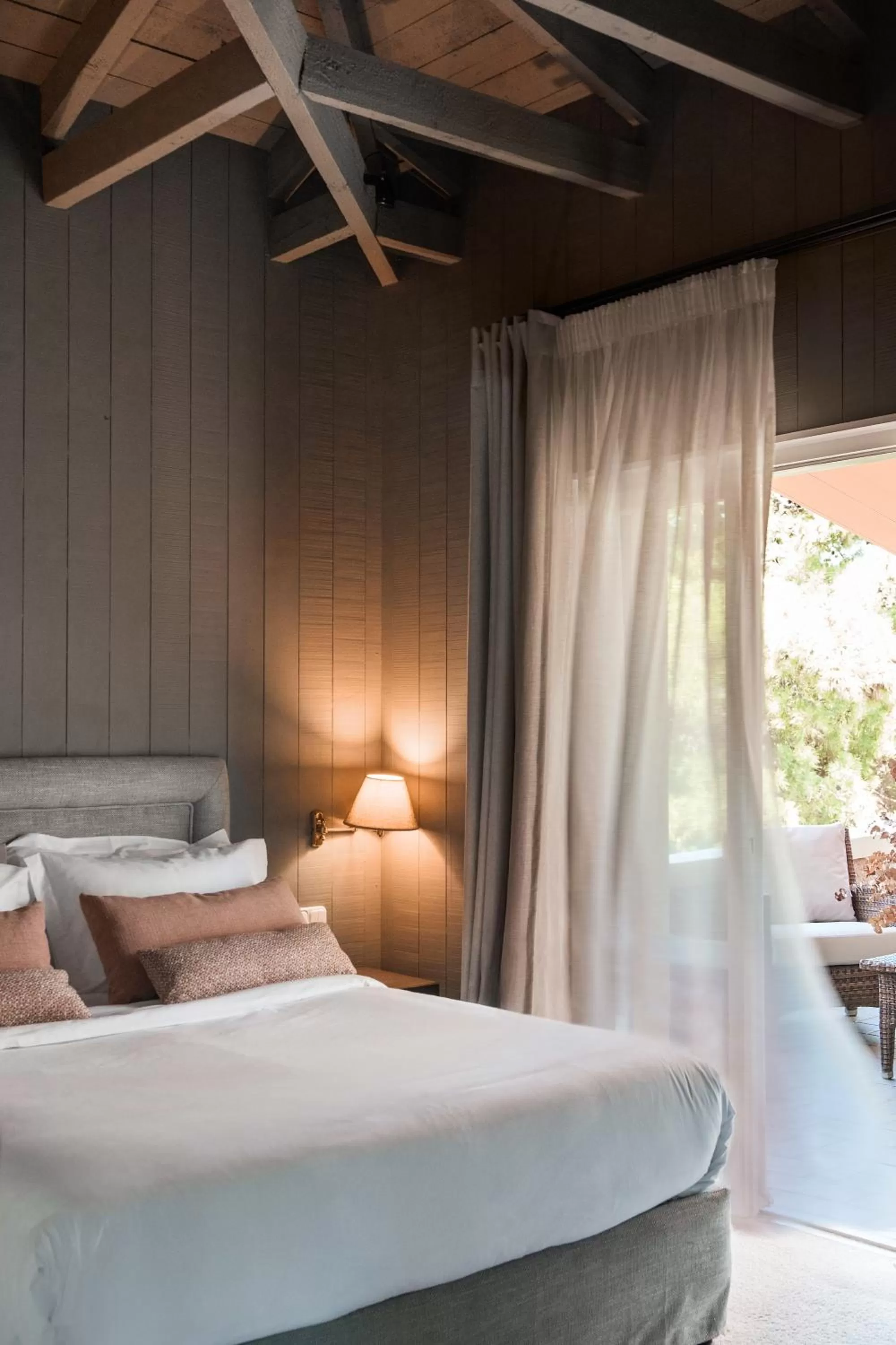 Bed in The Kefalari Suites