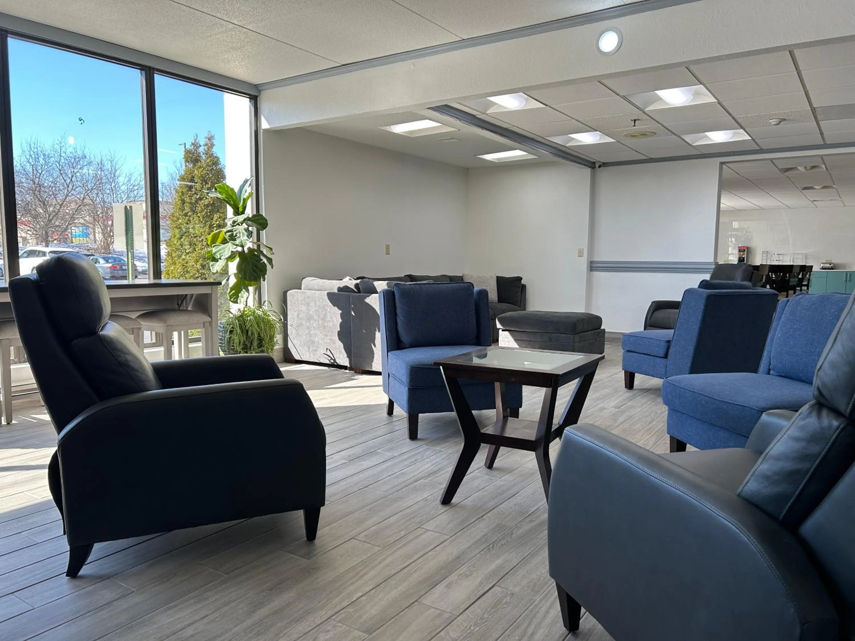 Lobby or reception in Clarion Inn & Suites Grand Rapids Airport