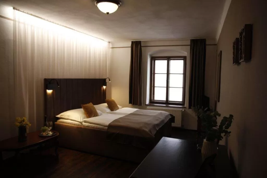 Bed in Hotel Svambersky dum