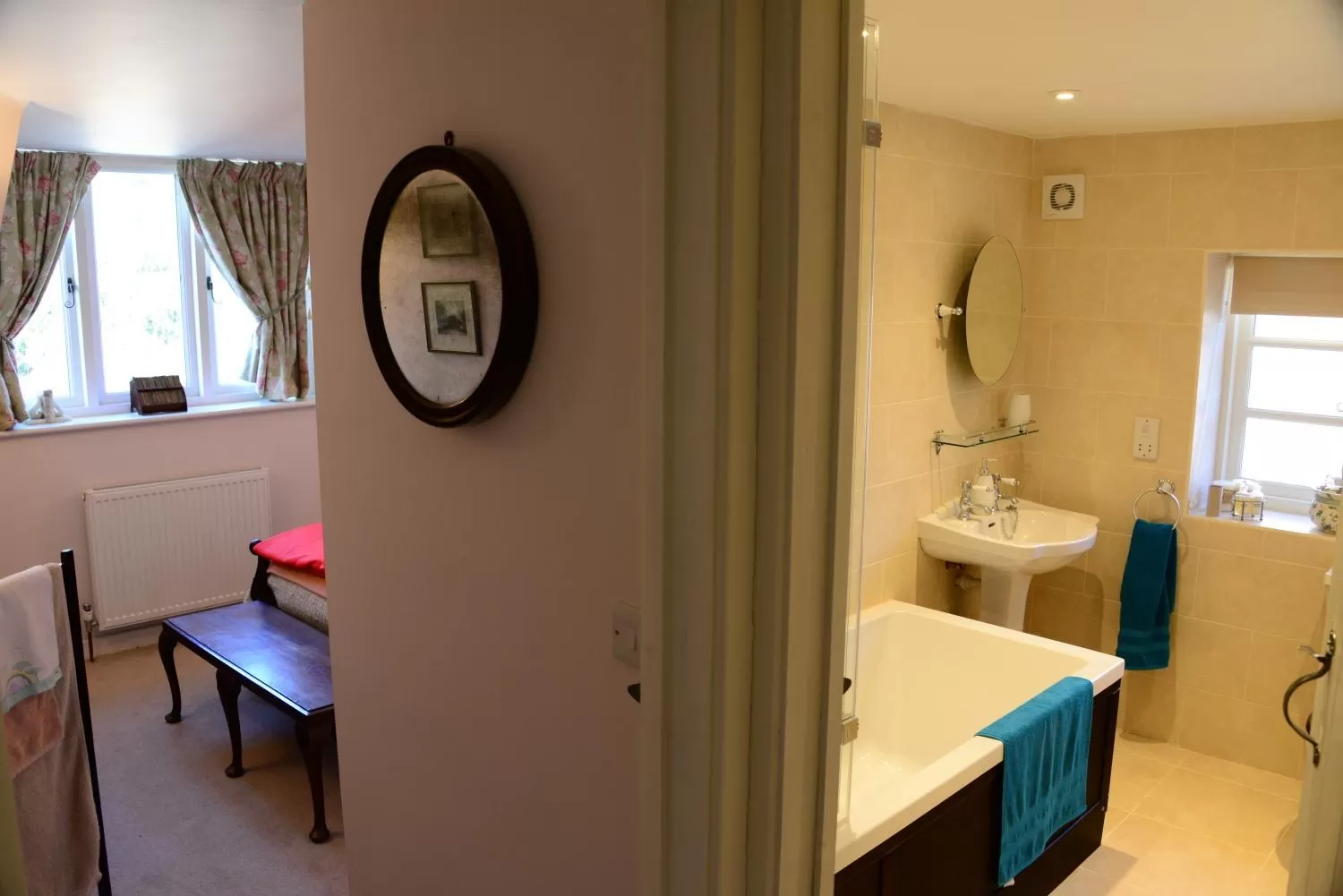 Bathroom in Middle Farm Cottage