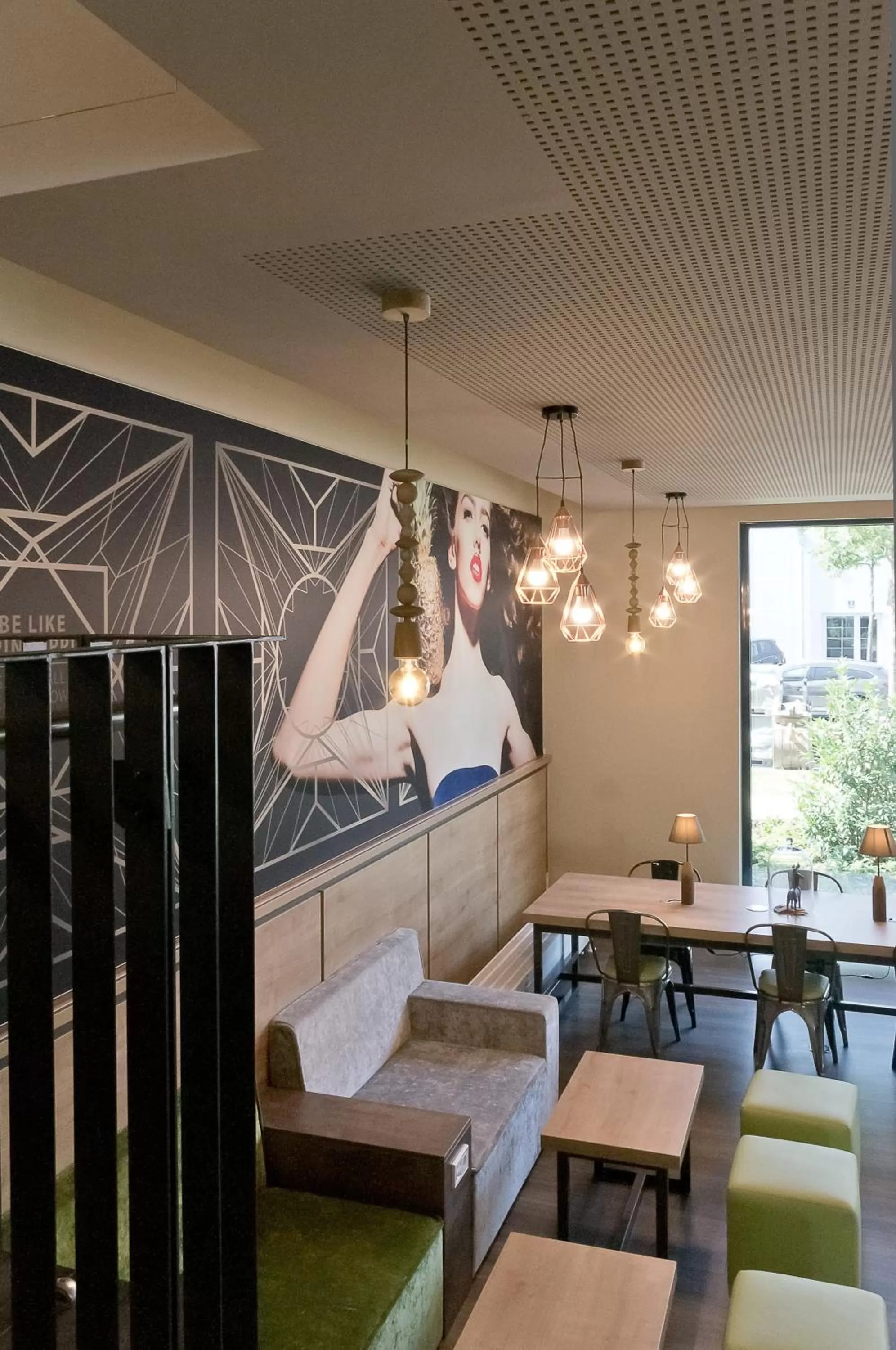 Decorative detail in Super 8 by Wyndham Munich City North