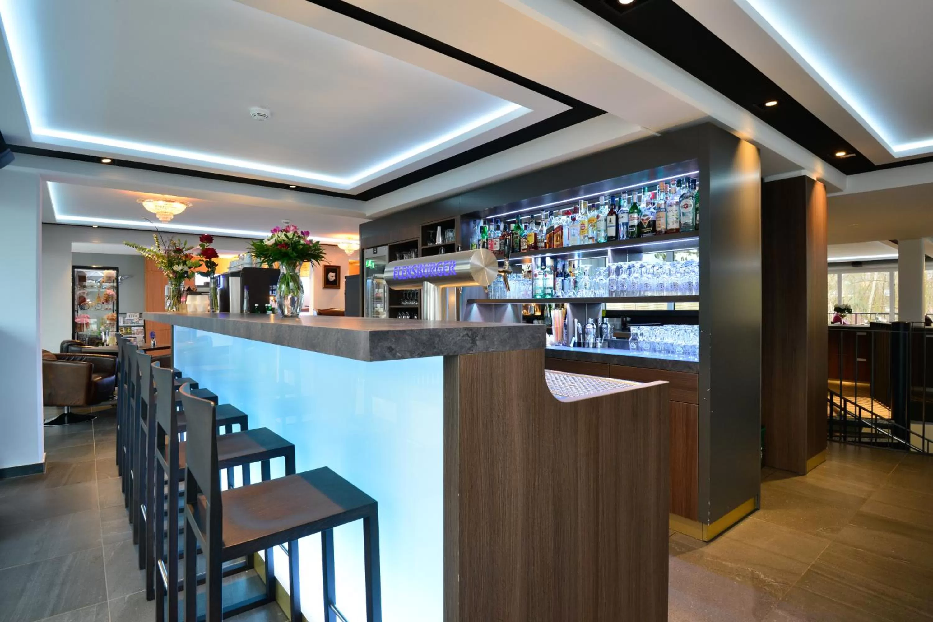 Lounge or bar in Parkhotel Residenz