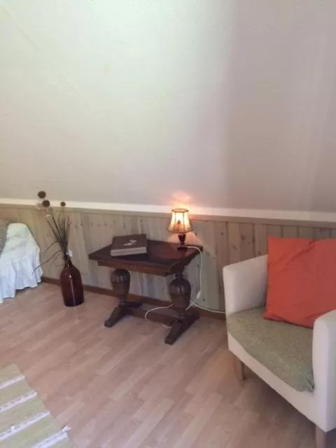 Photo of the whole room, Seating Area in skummeslöv B & B