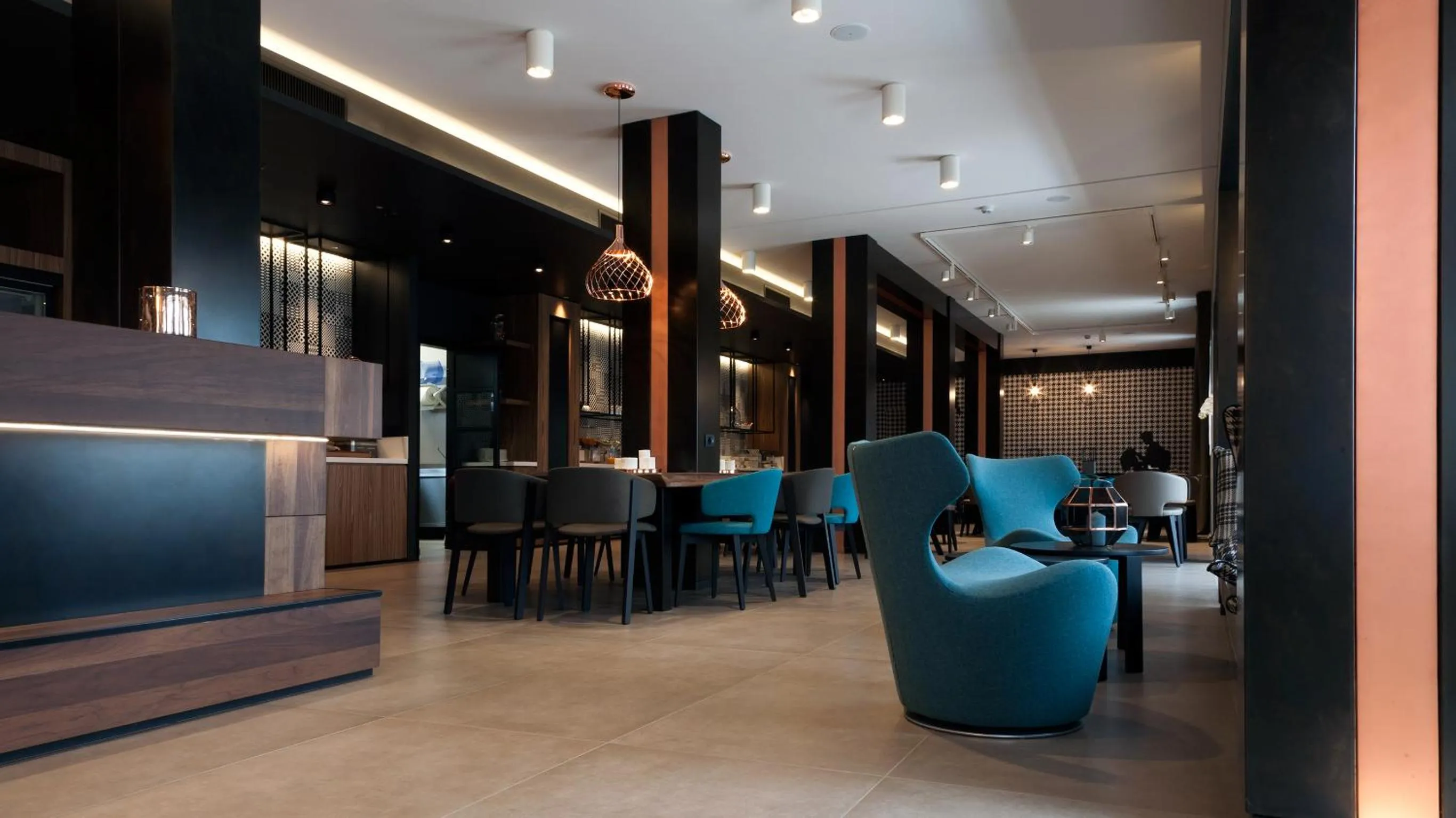 Lobby or reception in G Hotel Pescara