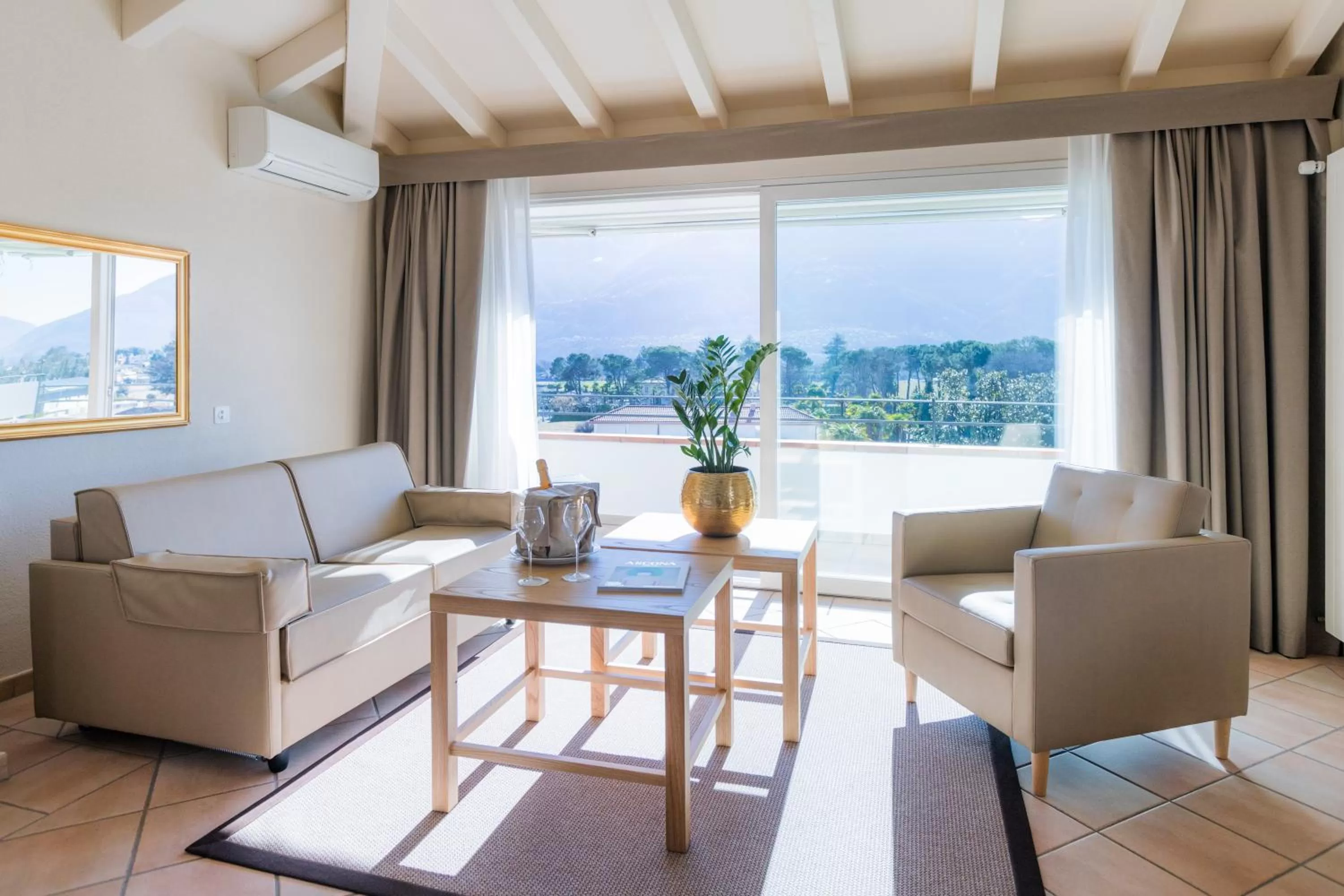 Balcony/Terrace in Parkhotel Delta, Wellbeing Resort