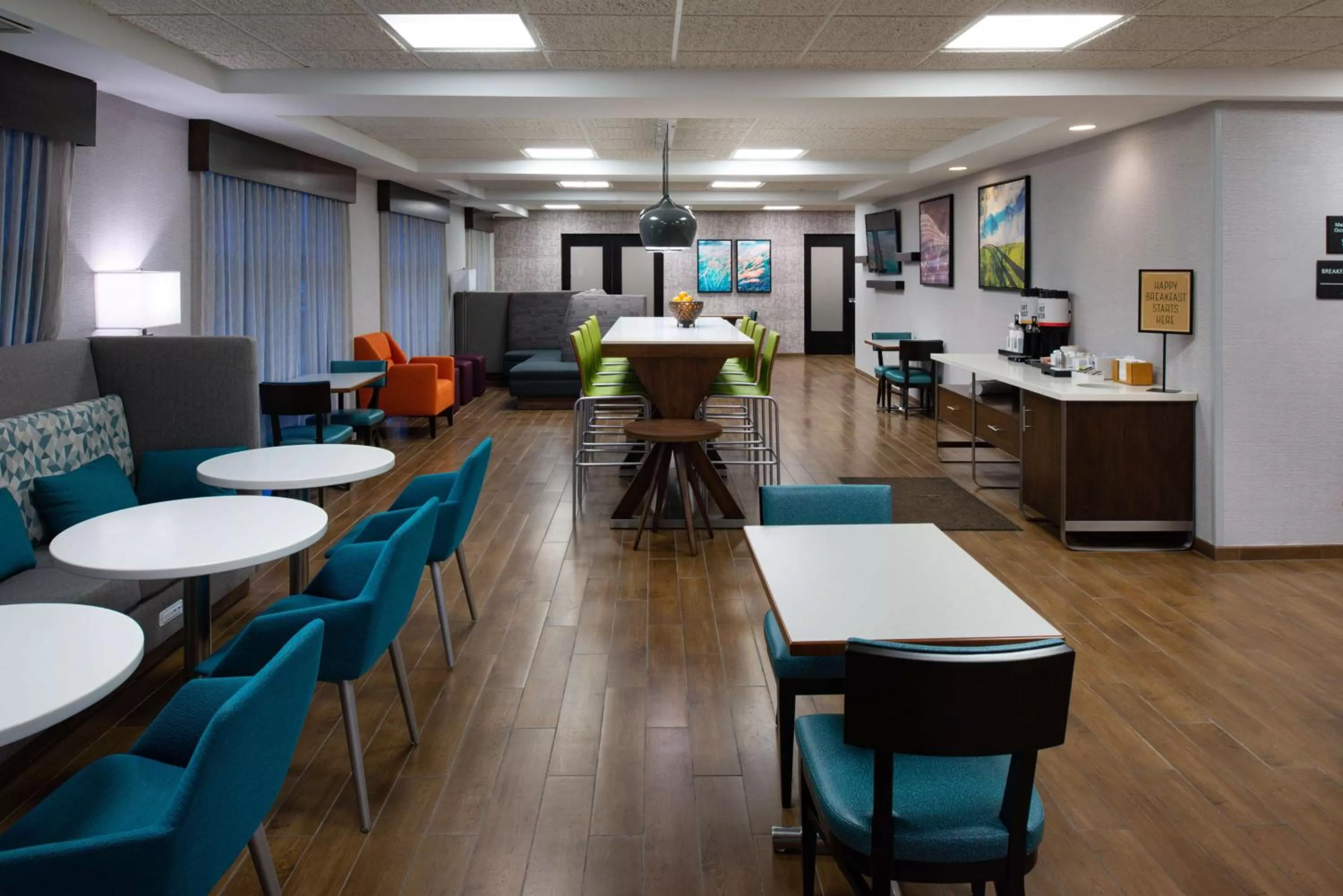 Breakfast in Hampton Inn LaPorte