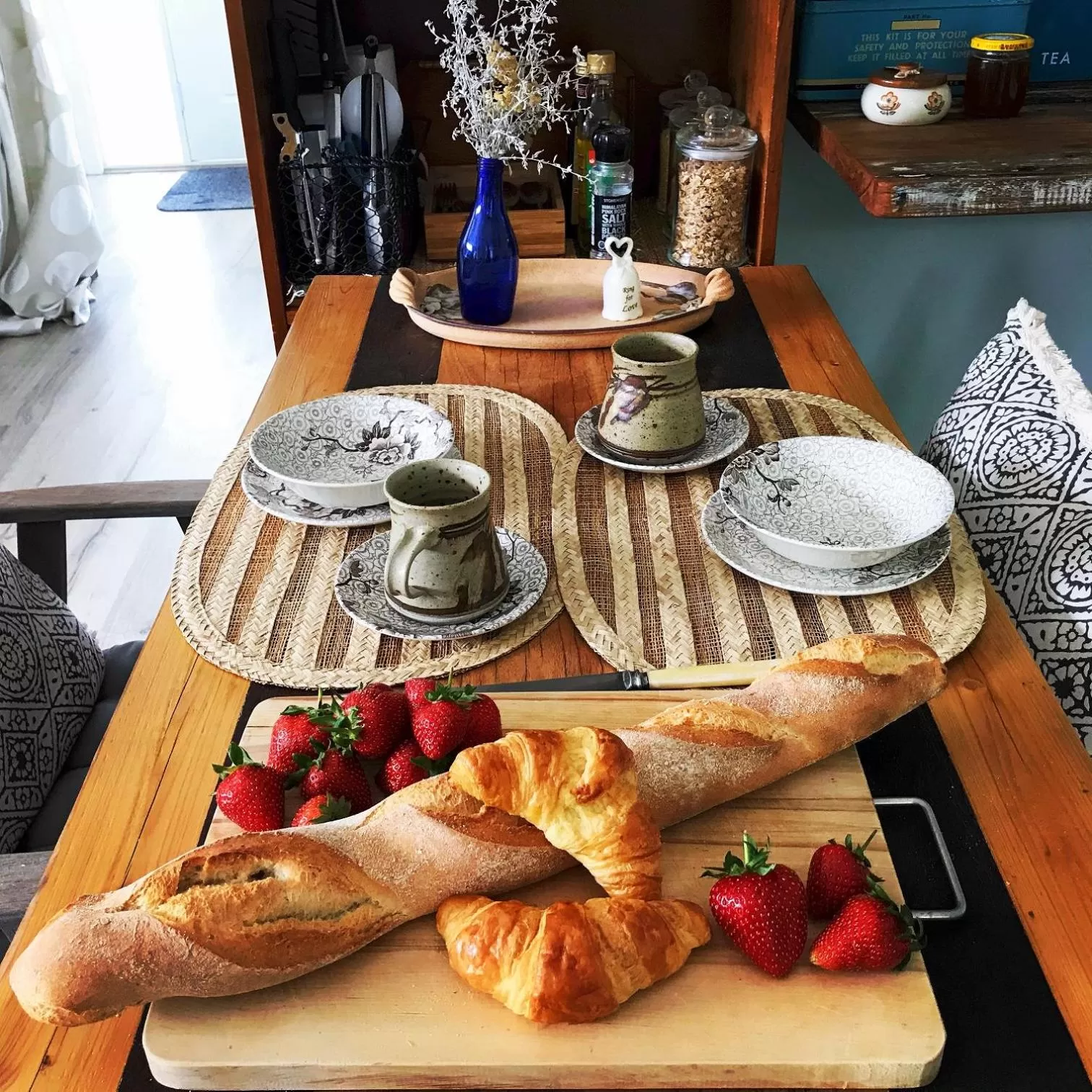 Decorative detail in Sea Salt Bnb