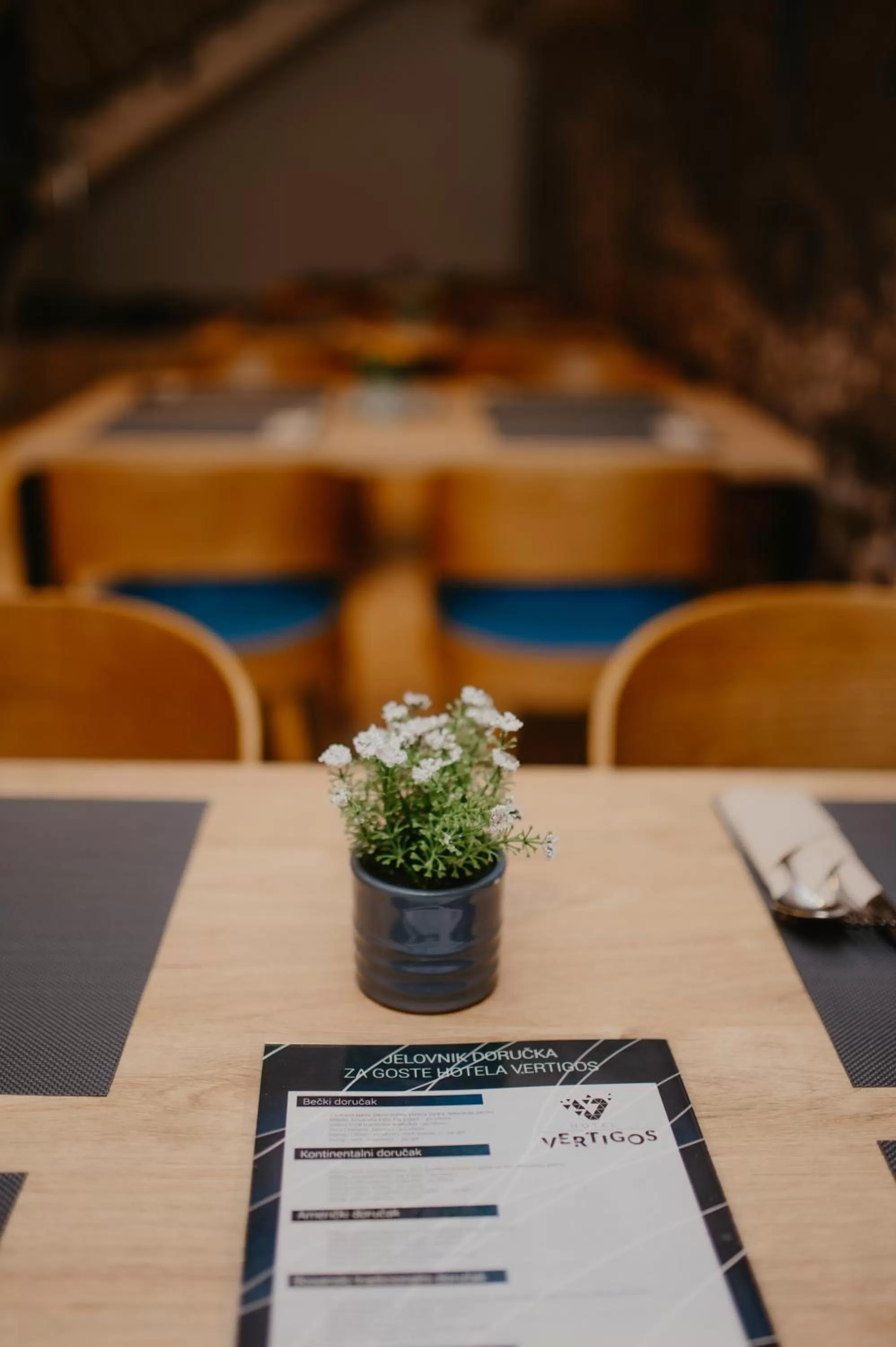 Restaurant/places to eat in Hotel Vertigos