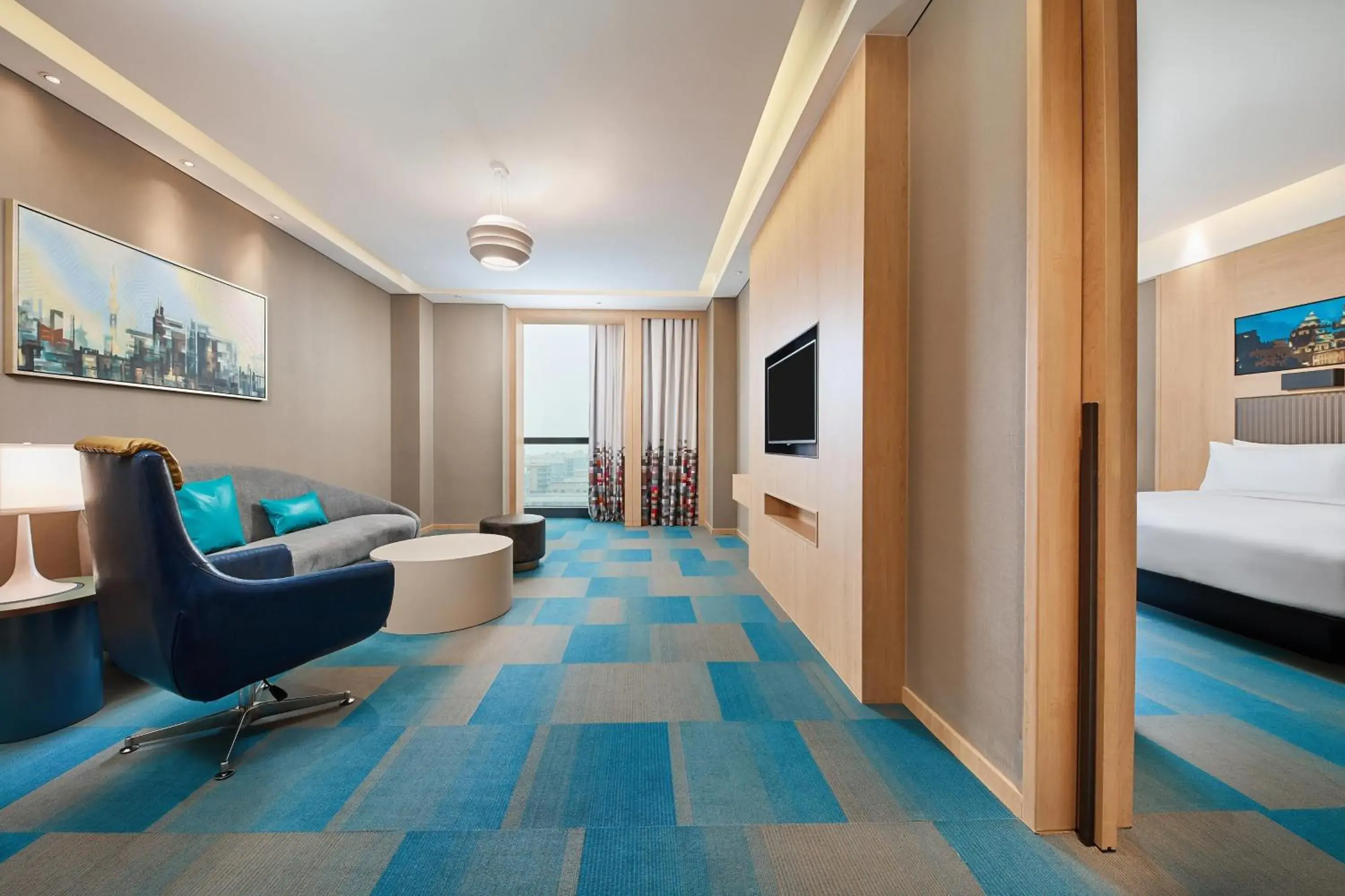 One-Bedroom King Suite in Aloft Shanghai Zhangjiang Haike One-Bedroom King Suite in Aloft Shanghai Zhangjiang Haike