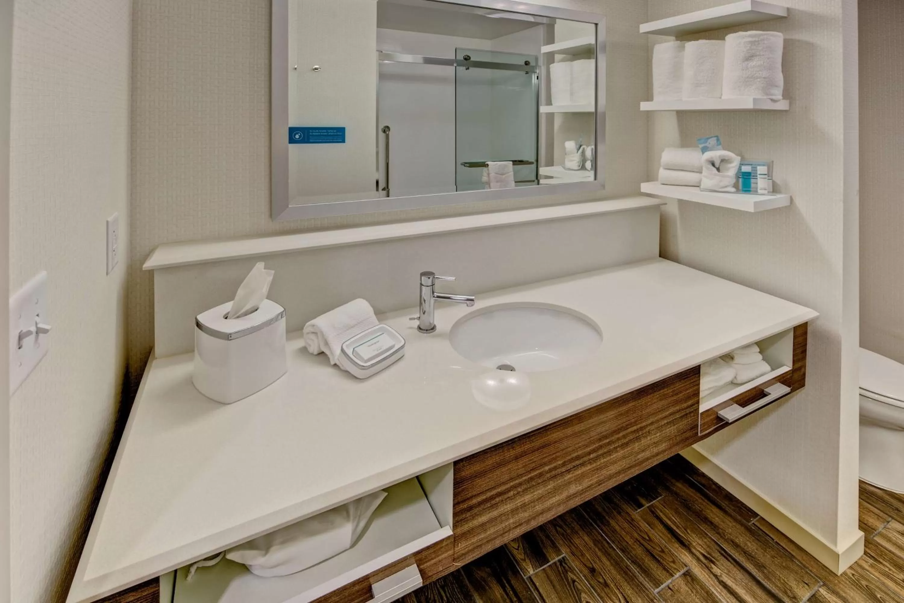 Bathroom in Hampton Inn & Suites By Hilton Nashville Hendersonville Tn