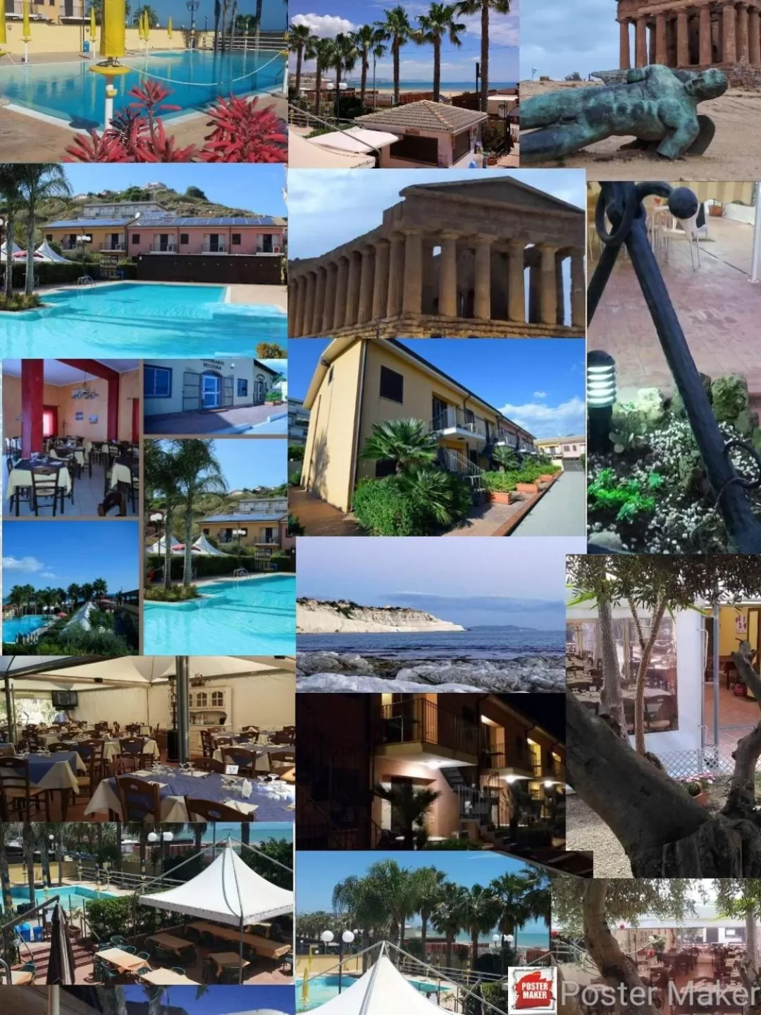 Pool view in Case Vacanze Ancora