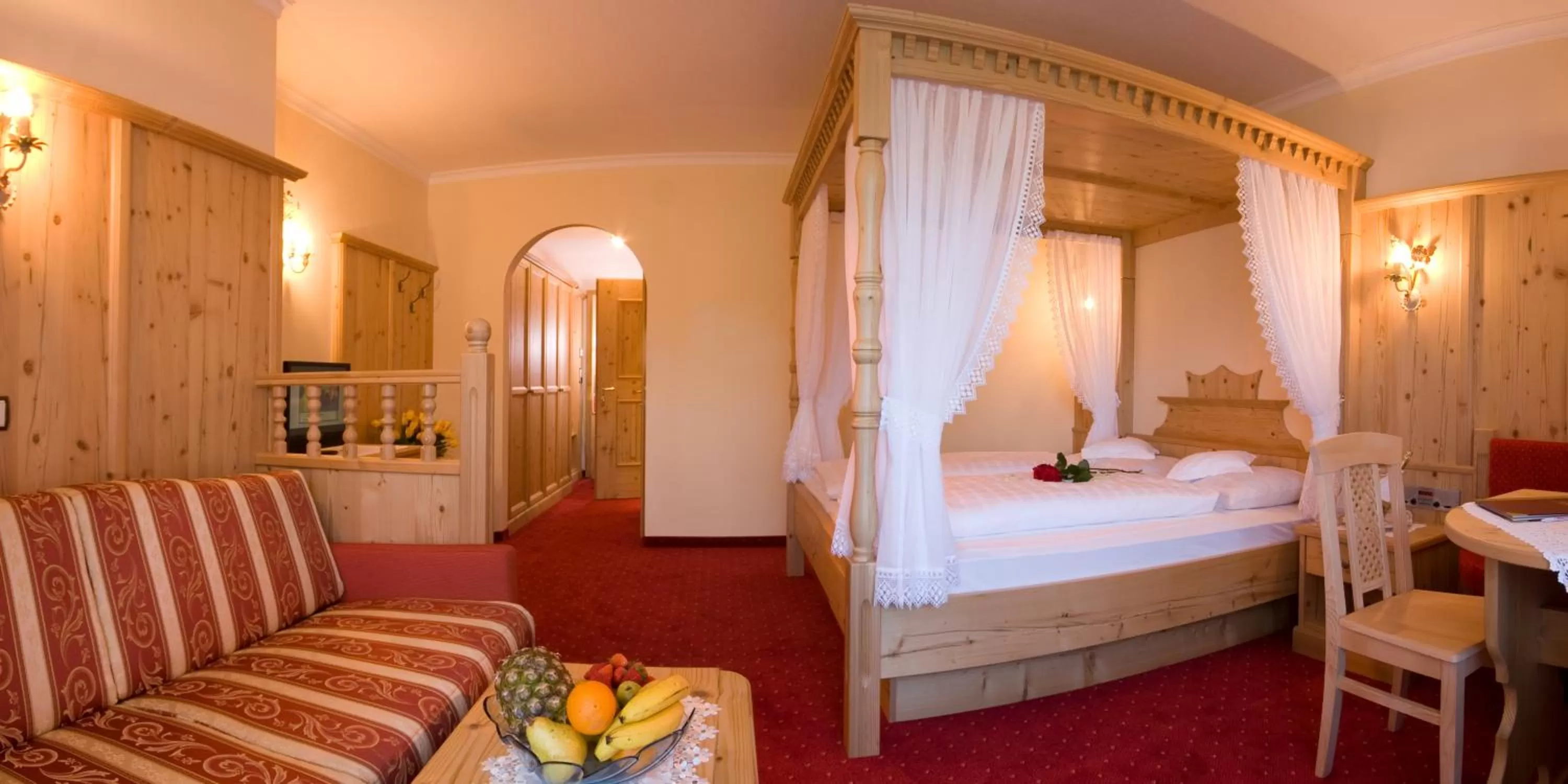 Bed in Hotel Seefelderhof