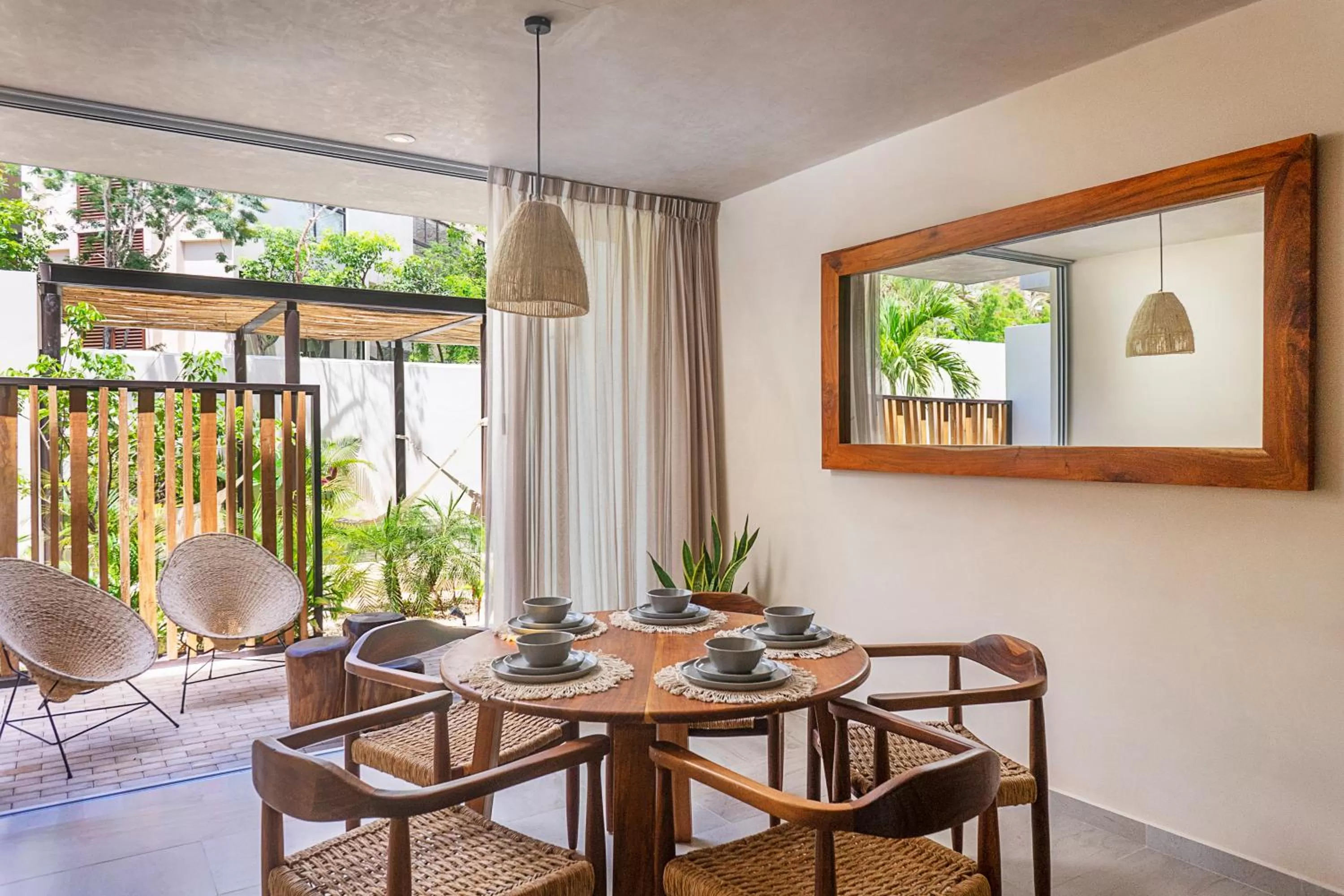 Dining area in ARUNA TULUM-Luxury Studios & Apartments