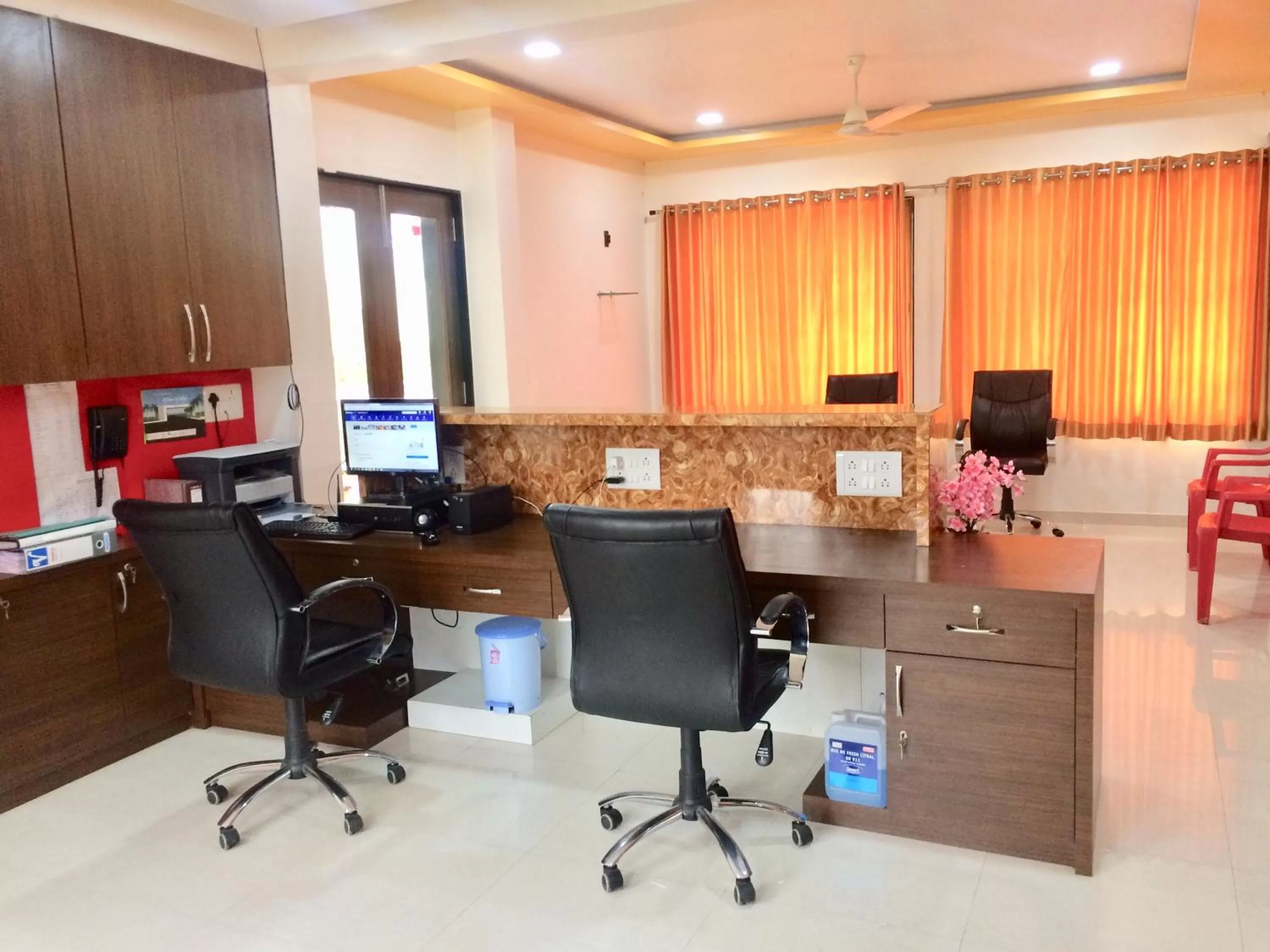 Lobby or reception in Hotel Shiva's Inn