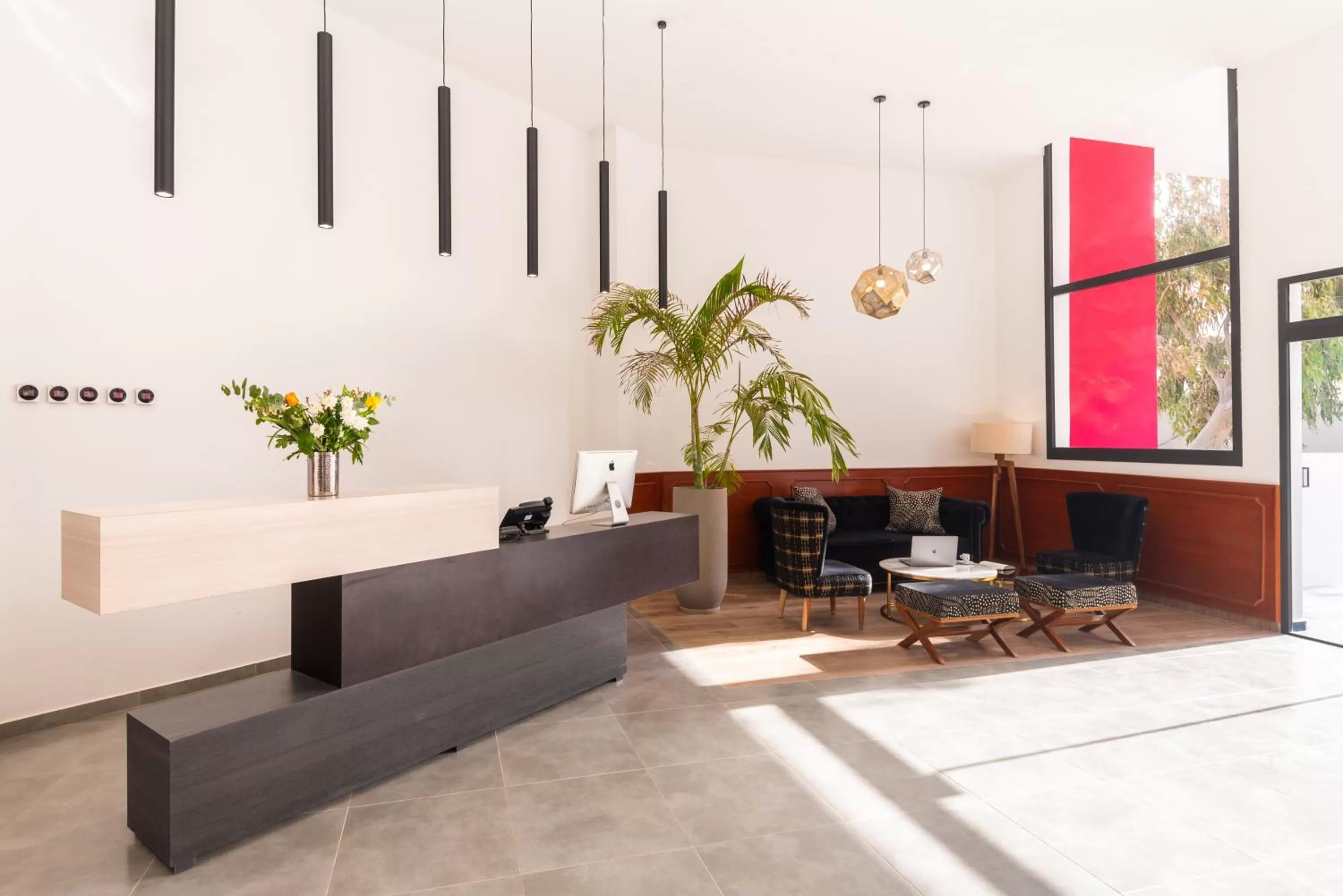 Lobby or reception in Hotel L'Adresse Dakar