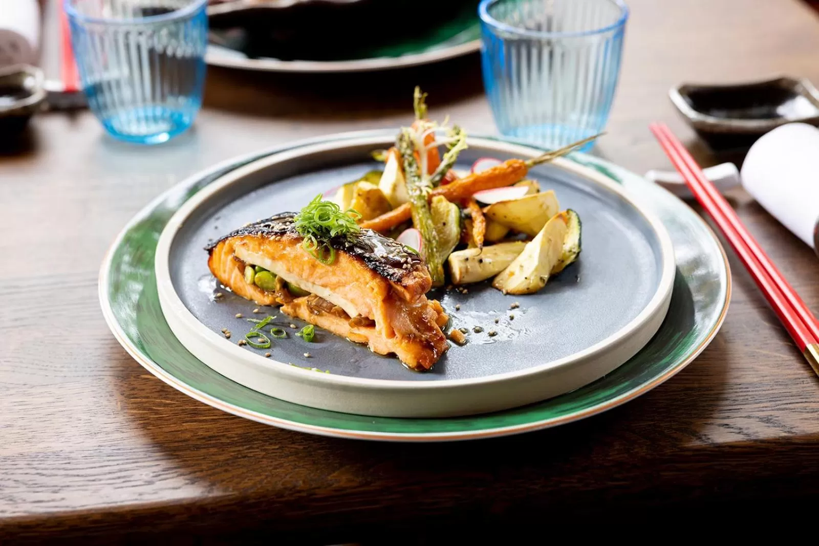 Food close-up in The Retreat, Elcot Park