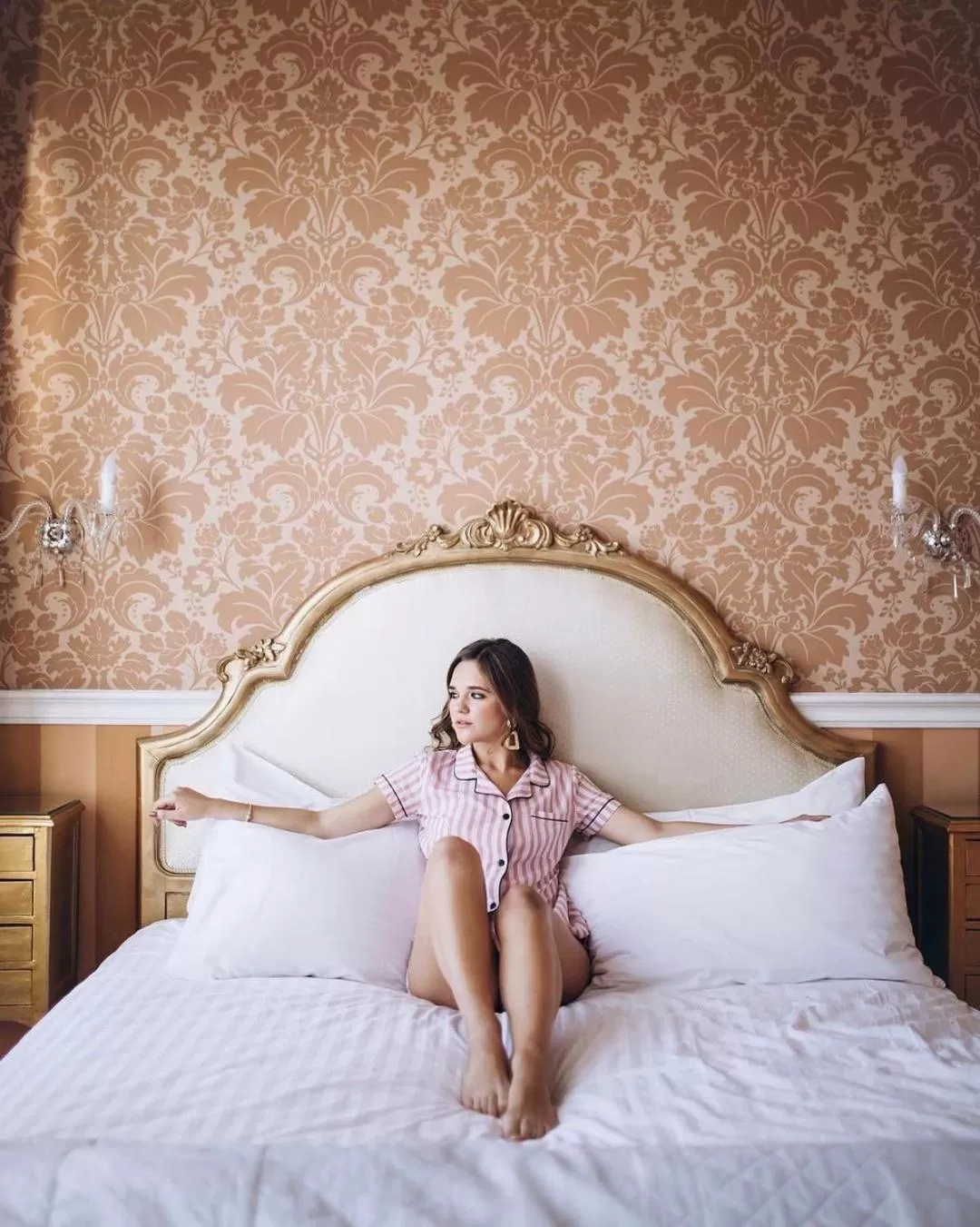 Bed in Boutique Spa Casino Hotel Lybid Plaza