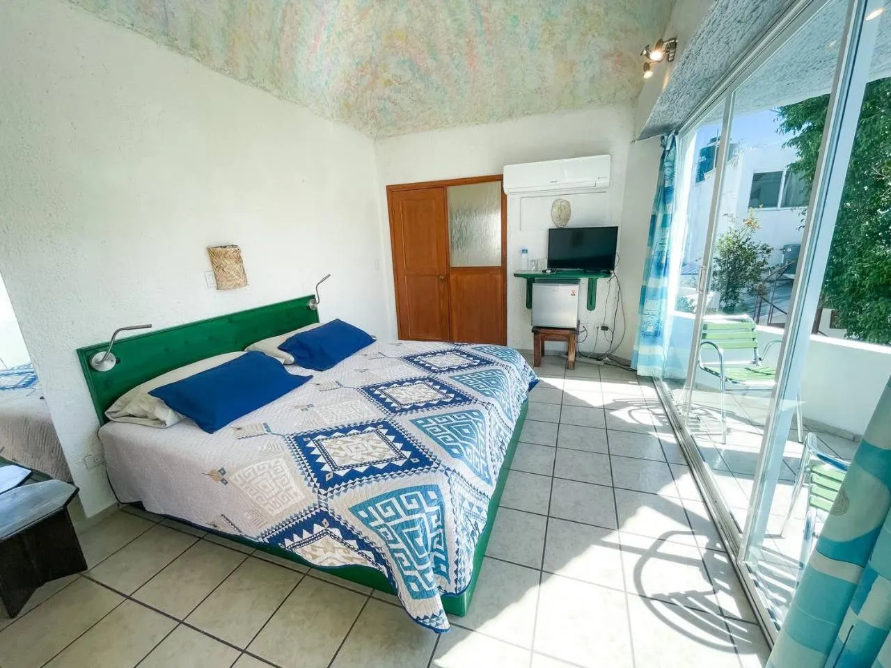 Bedroom, Bed in Hotel Allende