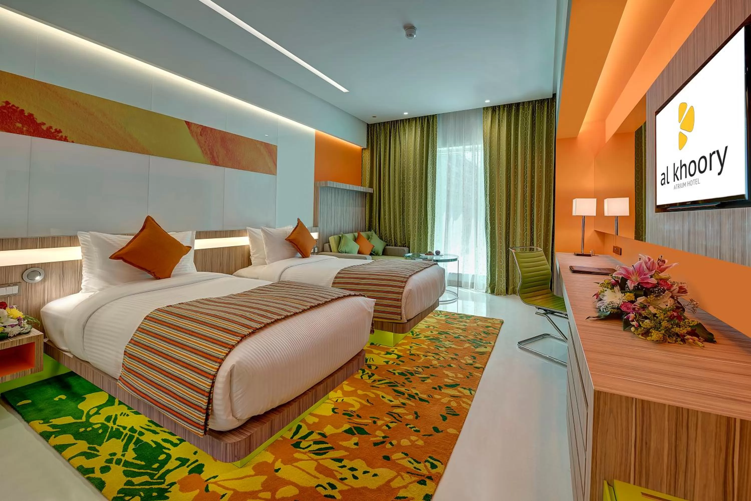 TV and multimedia, Bed in Al Khoory Atrium