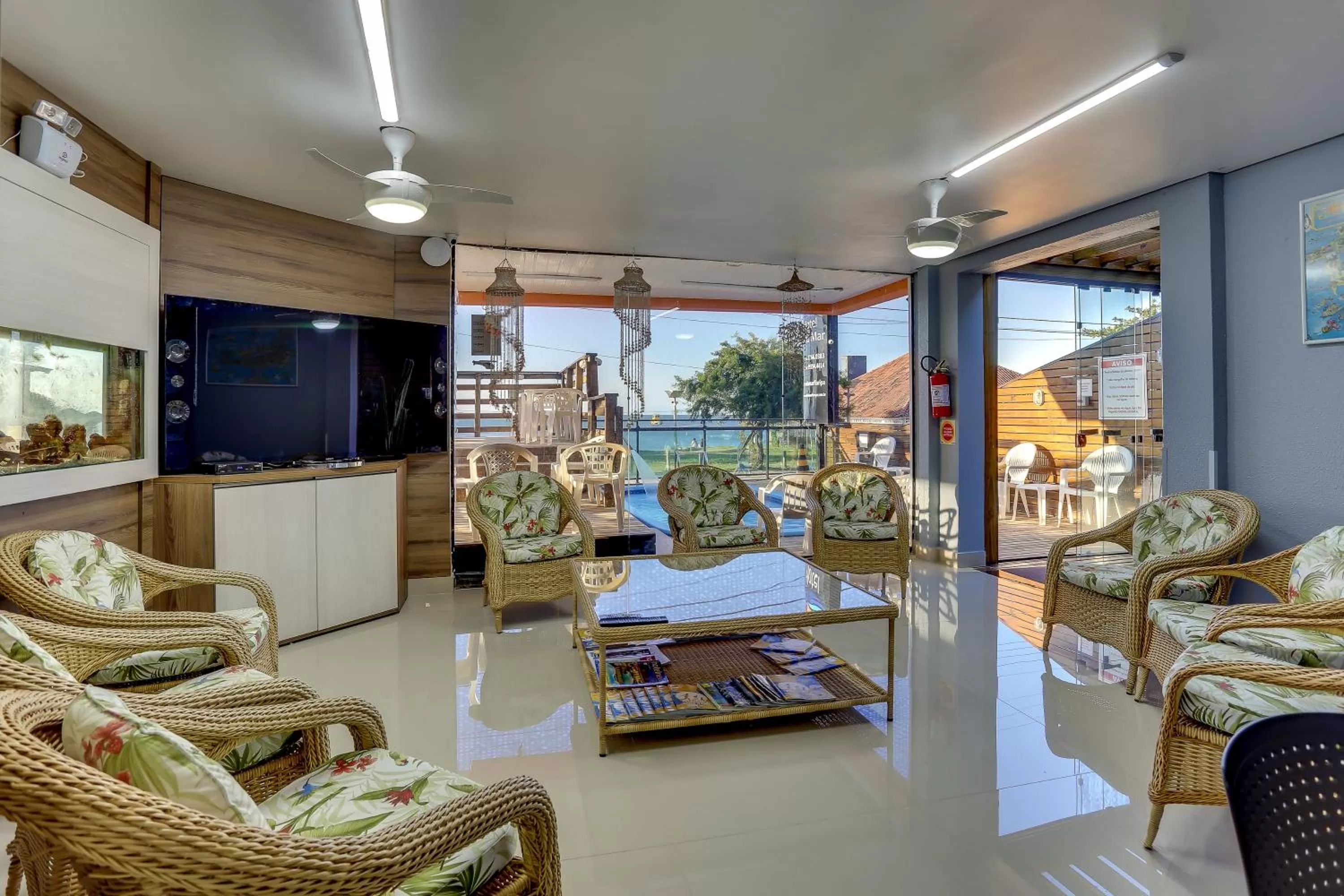 Seating Area in Hotel Vila Mar