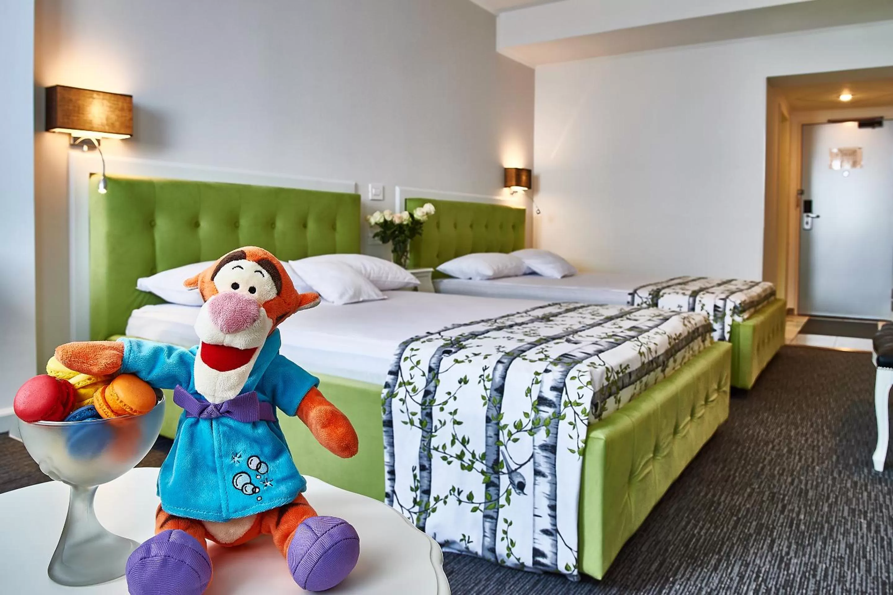 Decorative detail, Bed in Continental Forum Arad