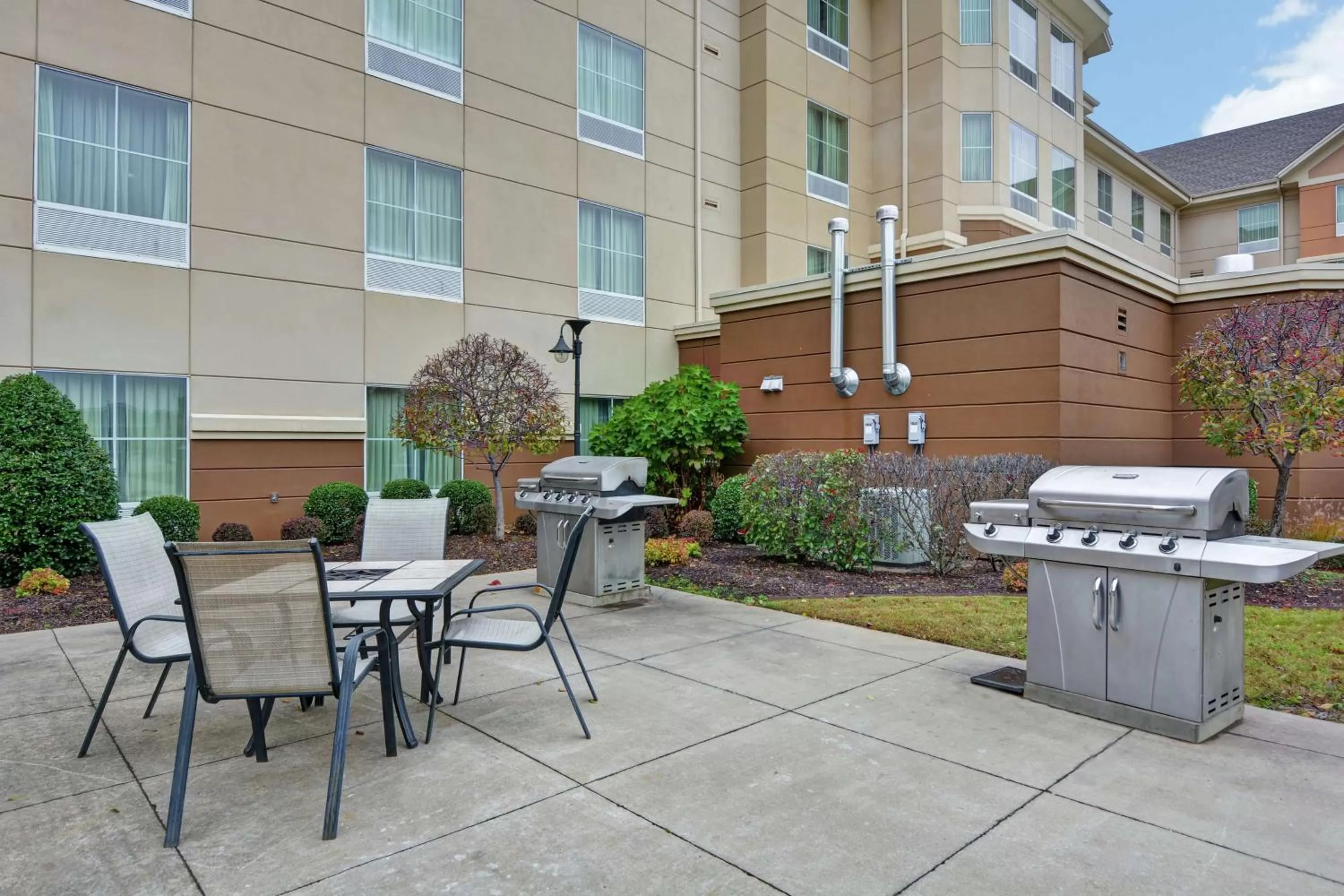 Patio in Homewood Suites by Hilton Fayetteville