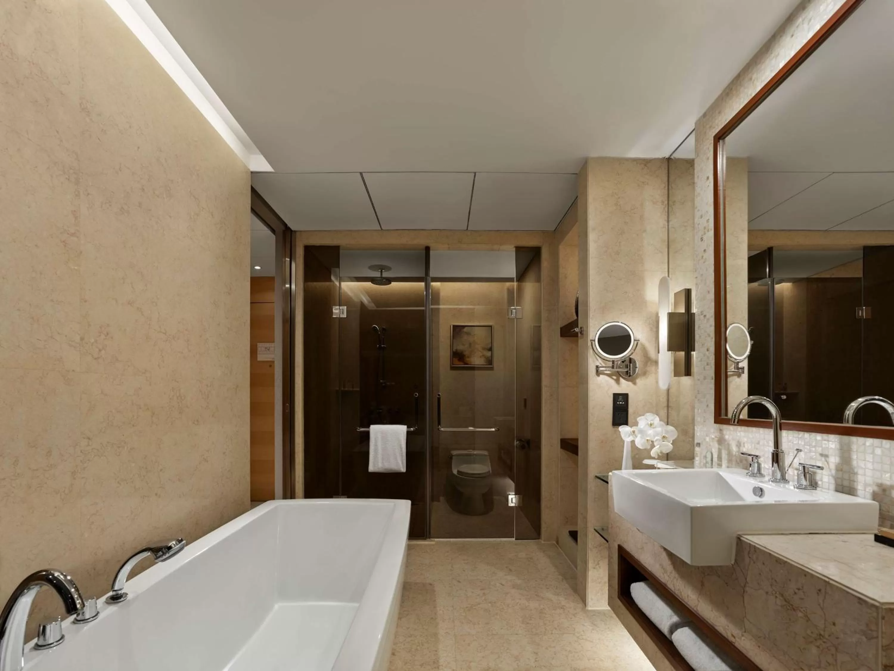 Bathroom in Hilton Shanghai Hongqiao