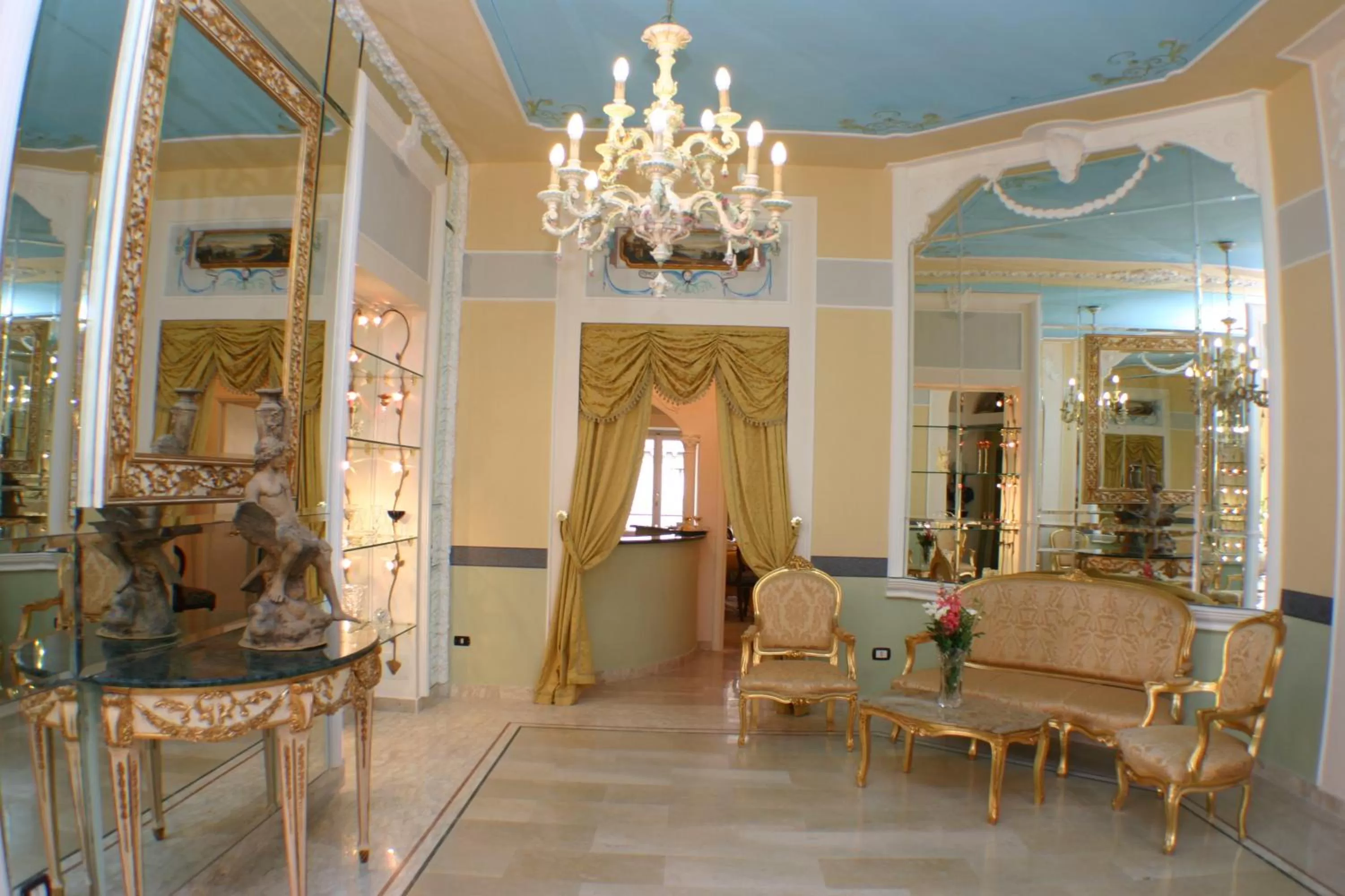 Living room in Hotel Art Resort Galleria Umberto