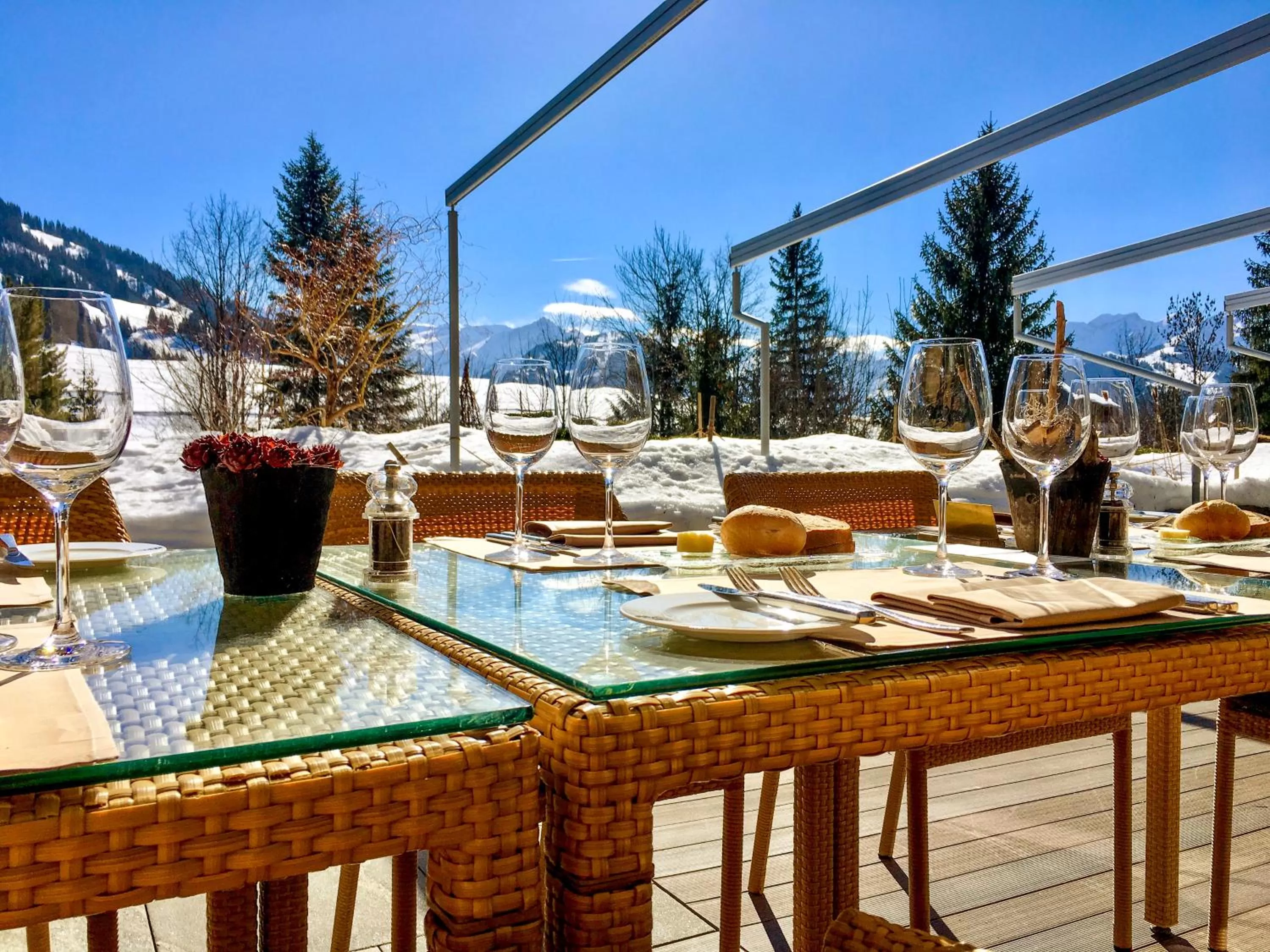 Balcony/Terrace in ERMITAGE Wellness- & Spa-Hotel