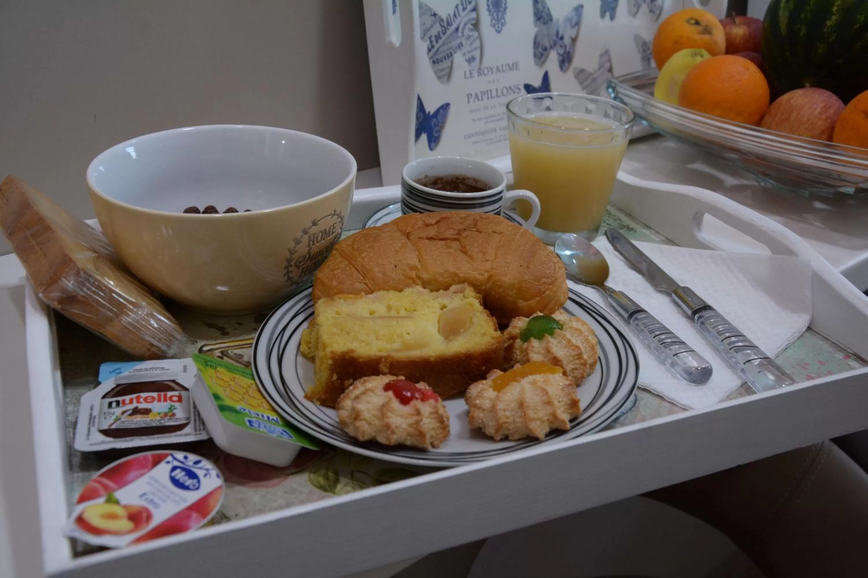 Food close-up in Sylva Mala Home