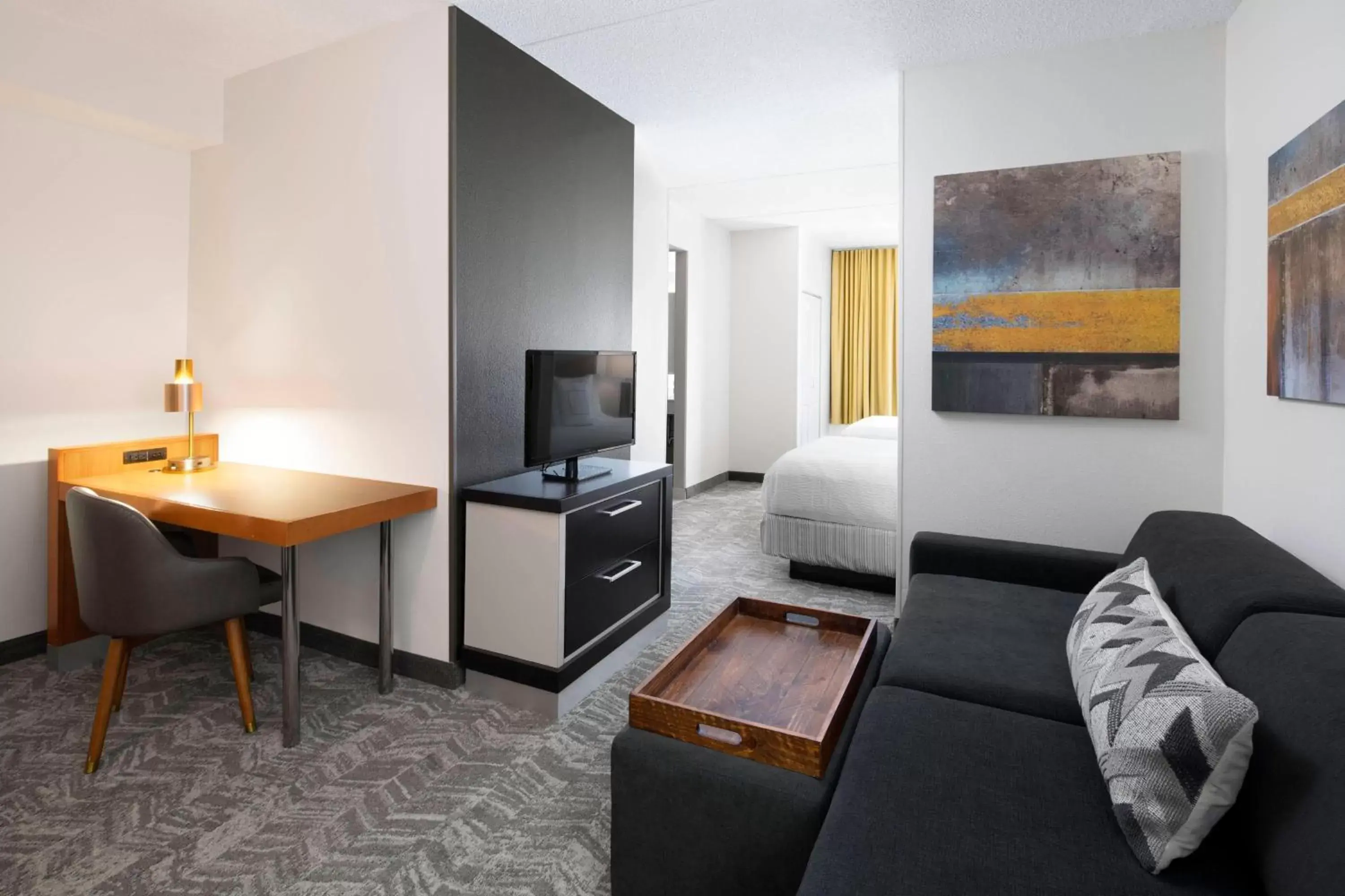 Suite with Two Double Beds and Trundle Bed - Hearing Accessible in SpringHill Suites Austin Round Rock Suite with Two Double Beds and Trundle Bed - Hearing Accessible in SpringHill Suites Austin Round Rock