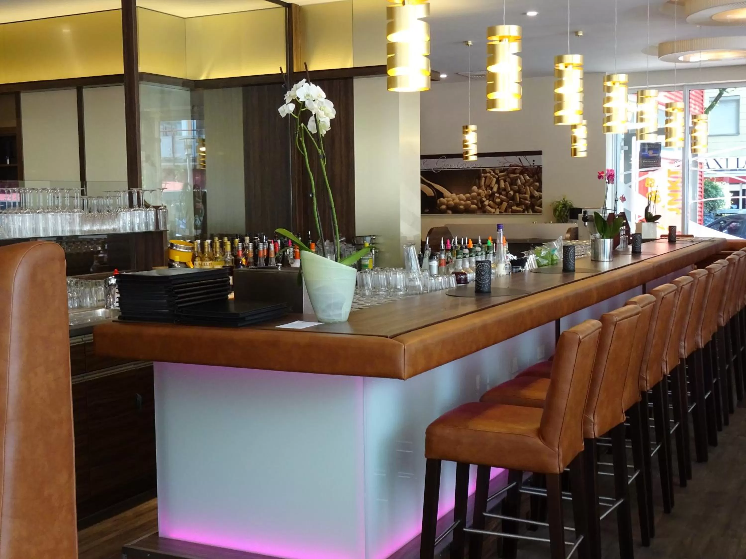 Lounge or bar in Centrale Hotel und Restaurant