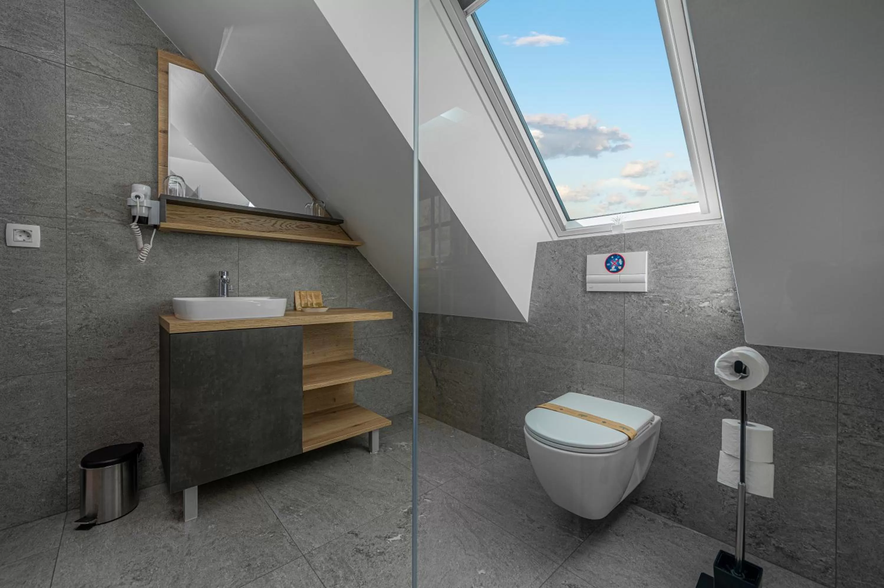 Bathroom in Veldes B&B