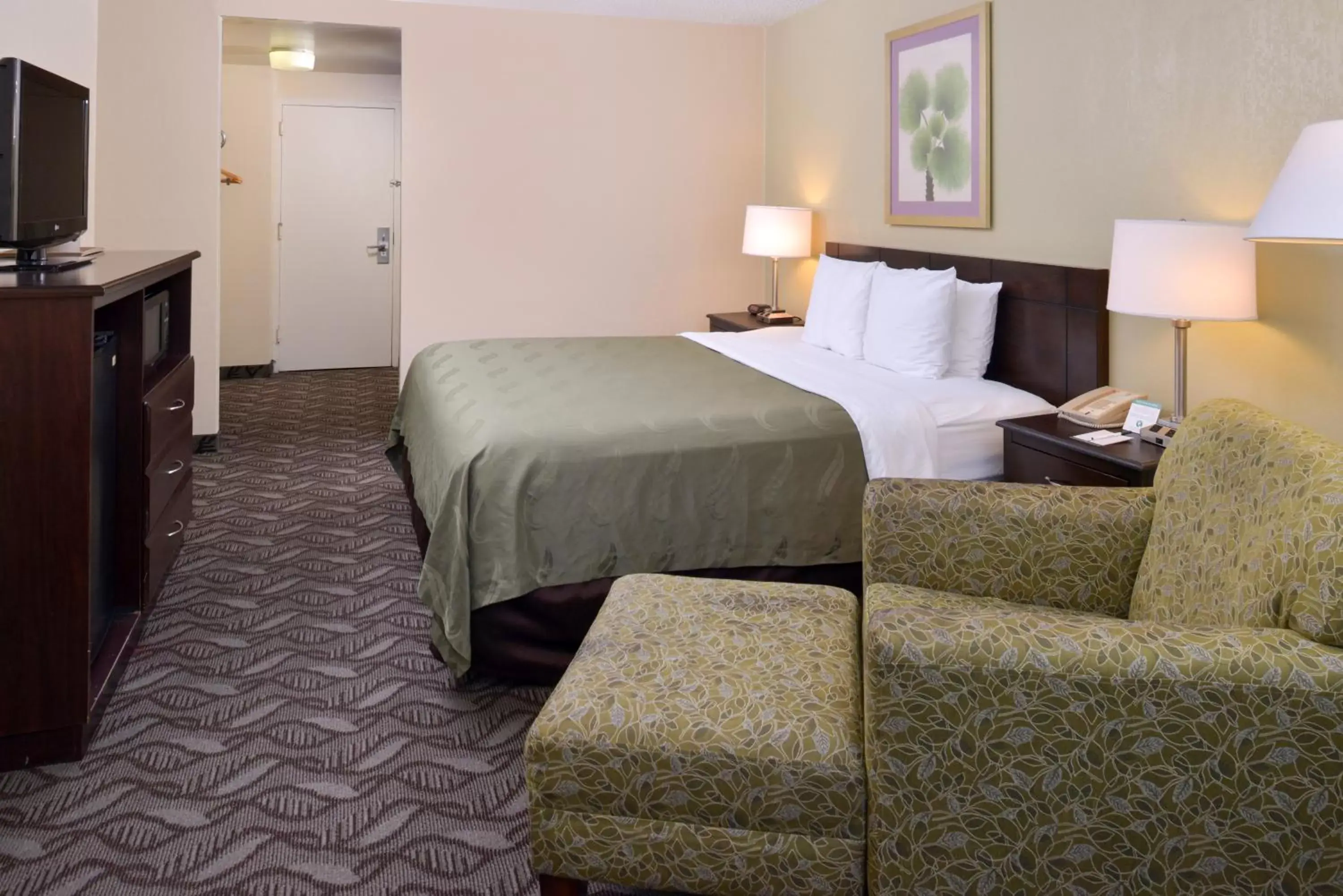 Standard Room, 1 King Bed, Accessible, Roll-In Shower, Non Smoking in Quality Inn & Suites Montebello - Los Angeles Standard Room, 1 King Bed, Accessible, Roll-In Shower, Non Smoking in Quality Inn & Suites Montebello - Los Angeles
