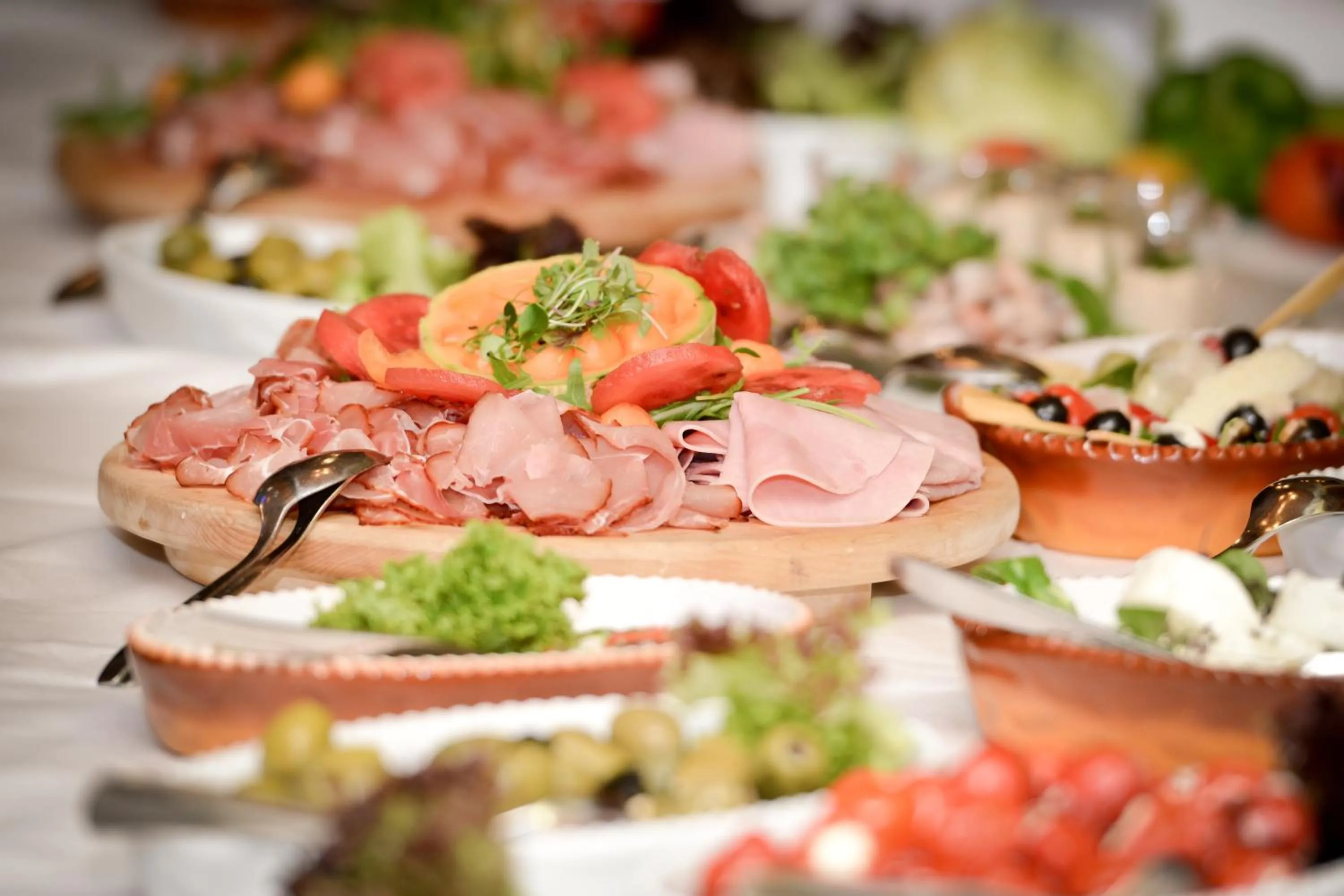 Buffet breakfast in Novina Hotel Wöhrdersee Nürnberg City