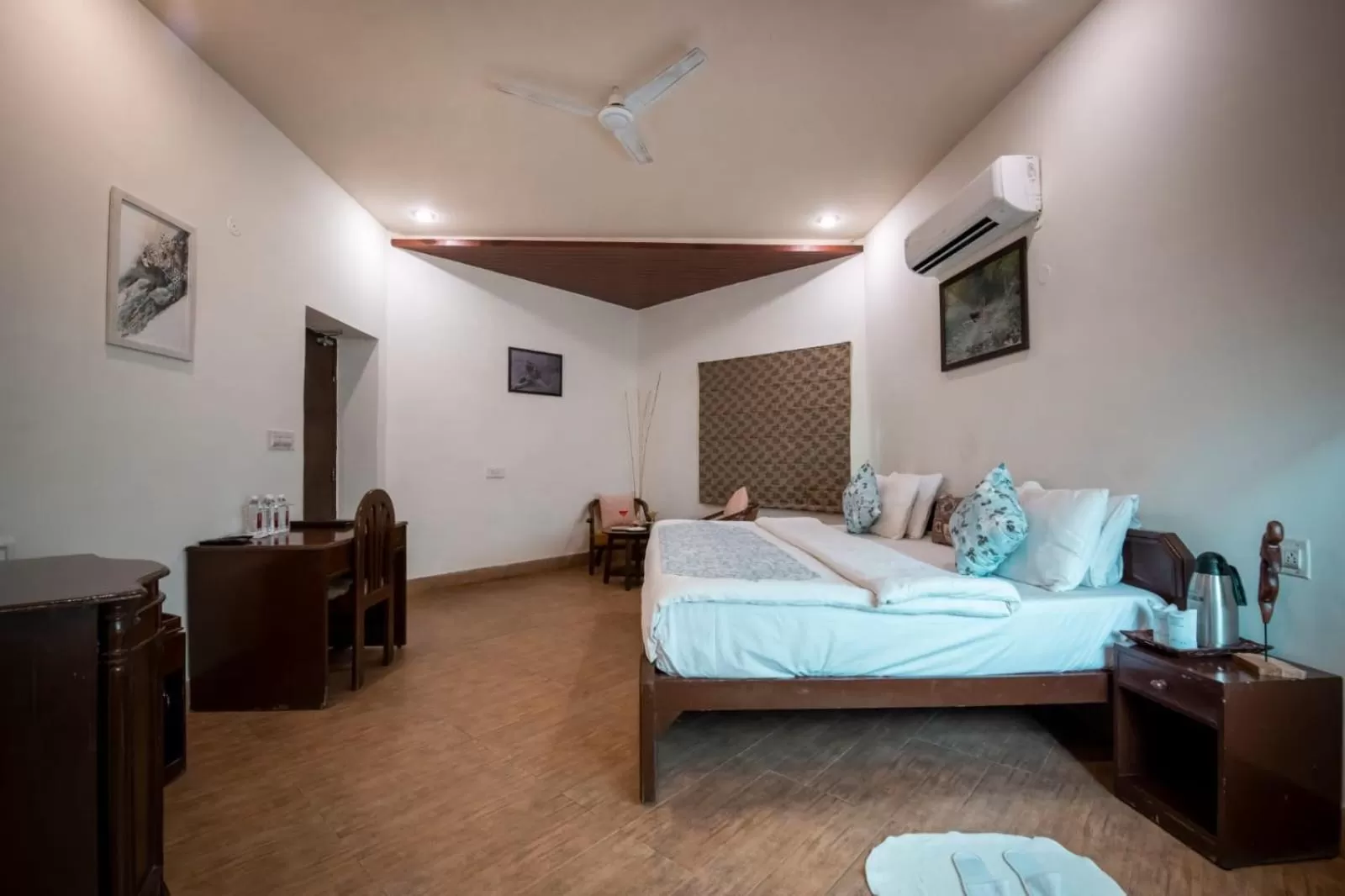 Photo of the whole room, Bed in The Fern Ranthambore Forest Resort Rajasthan