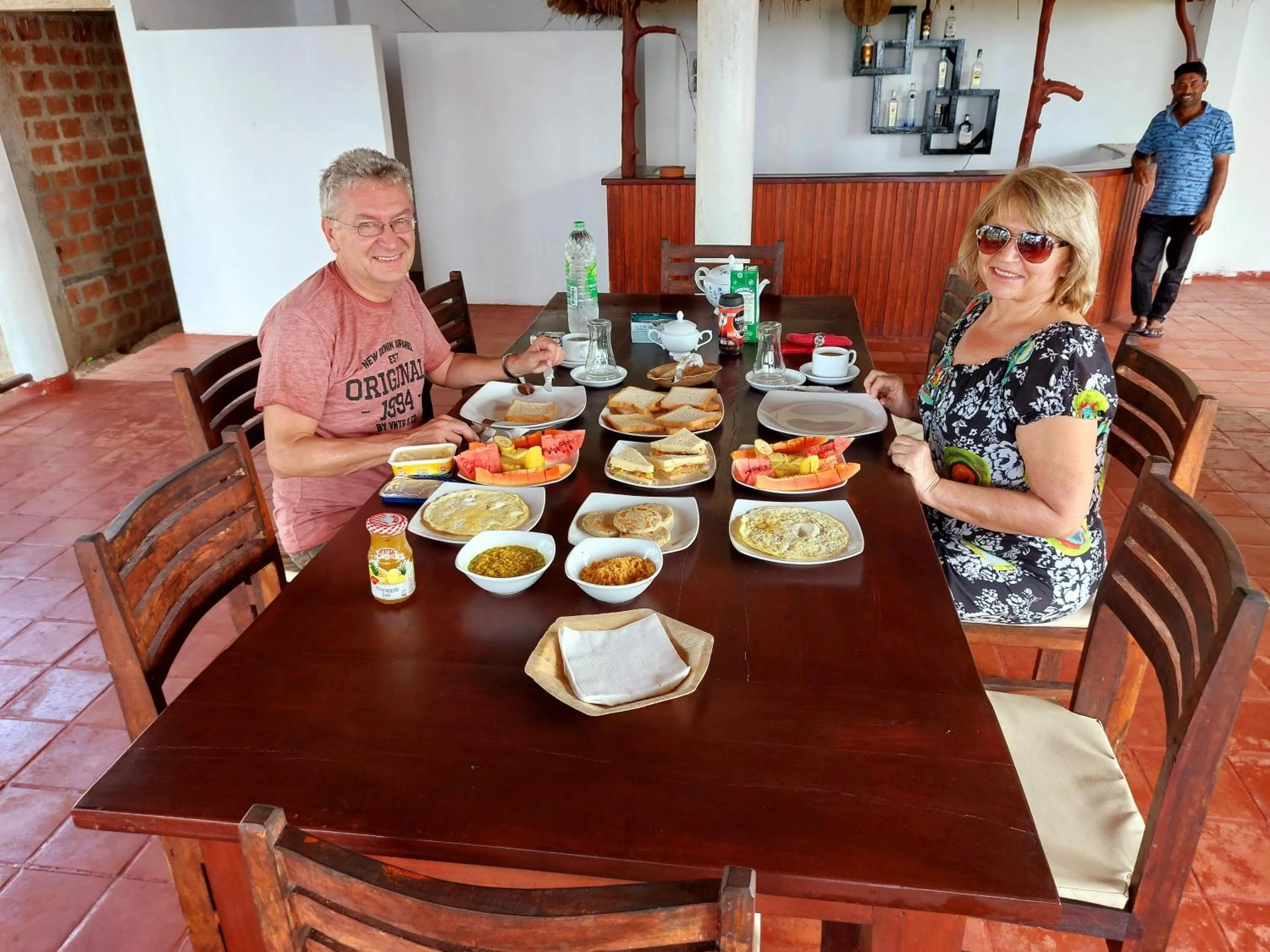 Breakfast in Helios Beach Resort