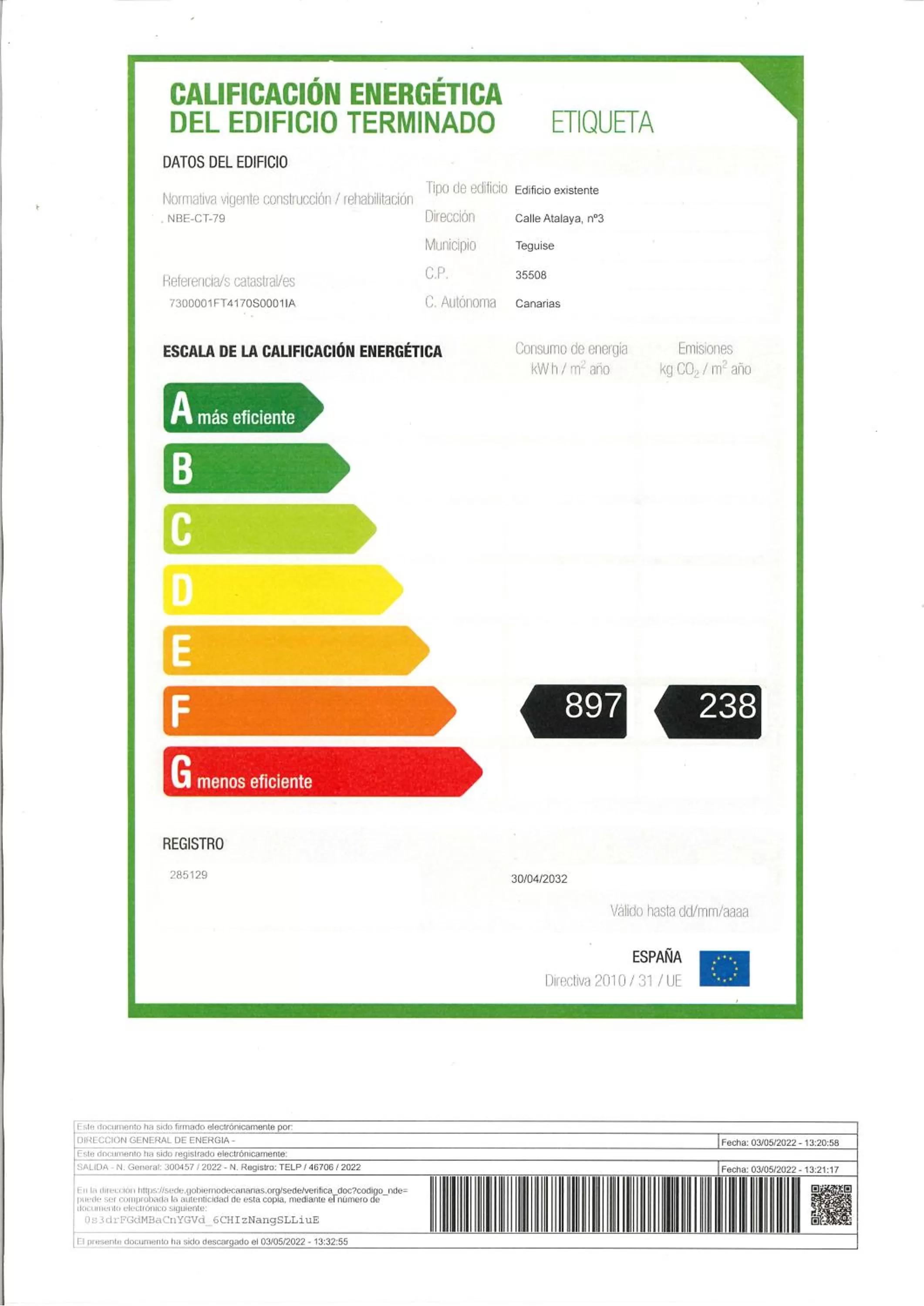 Property building in Beatriz Costa & Spa