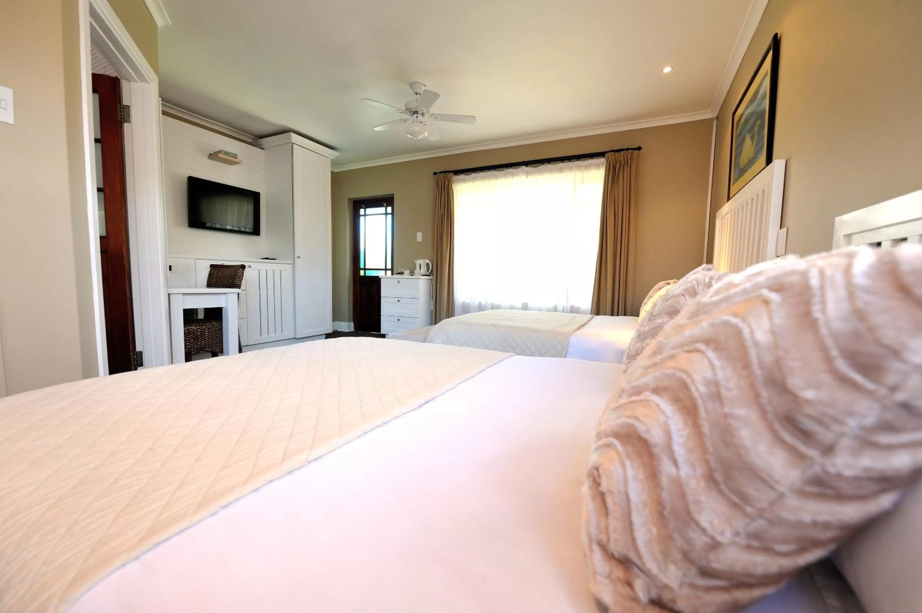 Bedroom, Bed in Beachwalk Bed and Breakfast - #Solar Energy #No Loadshedding