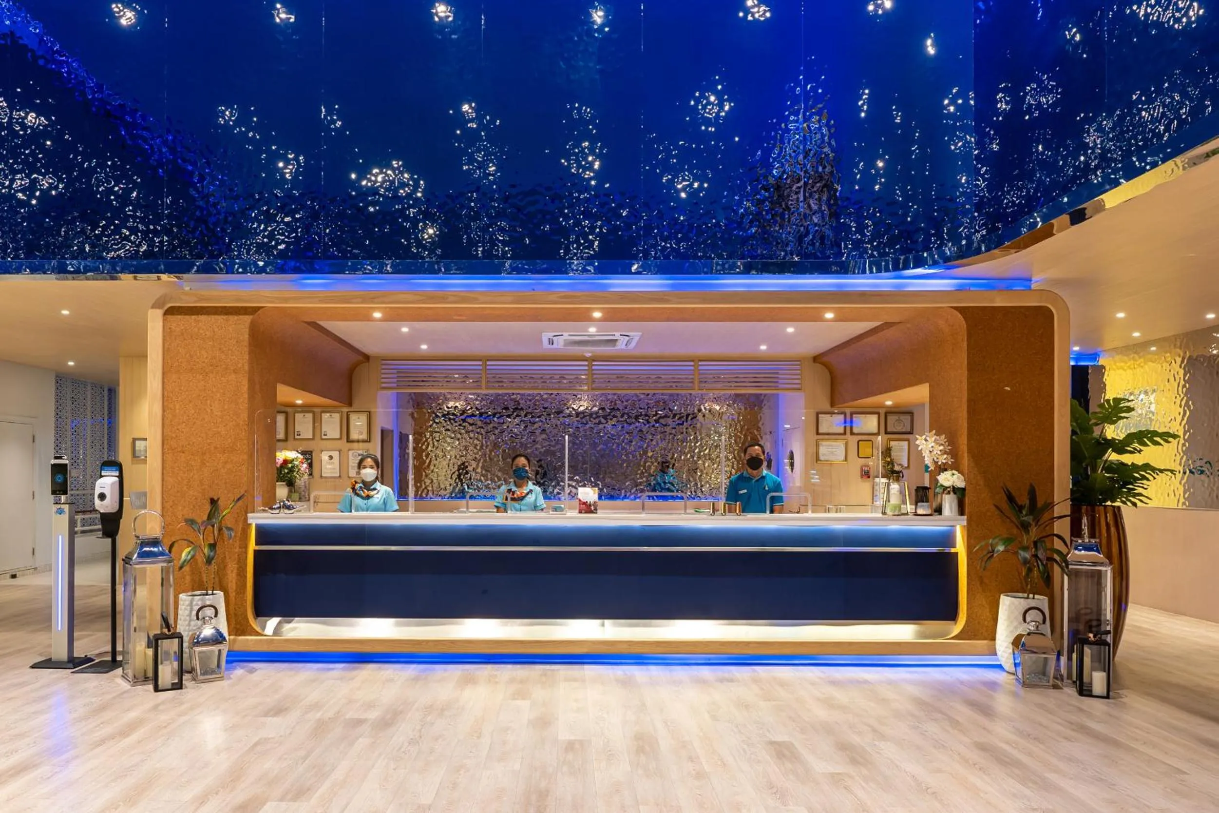 Lobby or reception in NH Boat Lagoon Phuket Resort