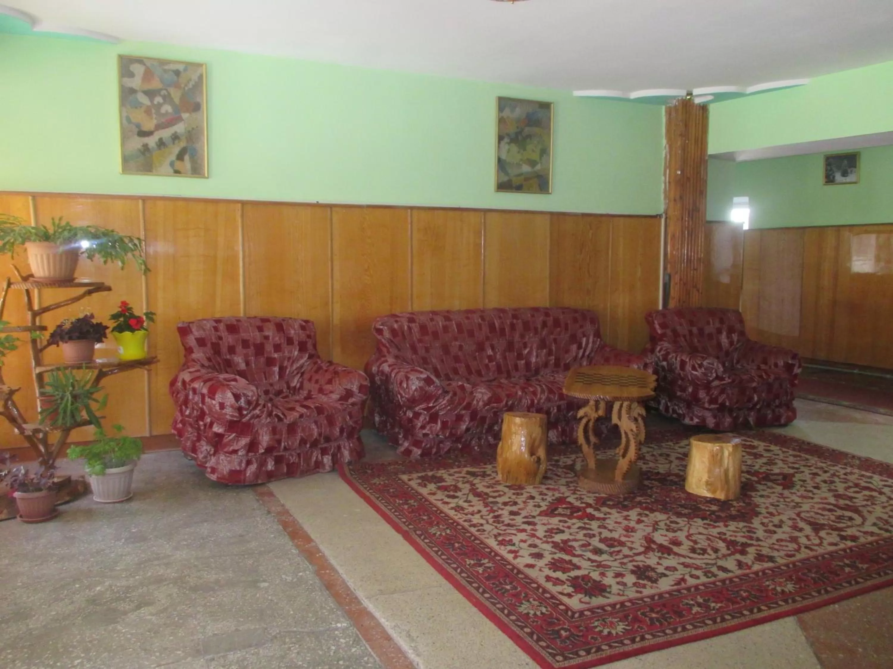 Communal lounge/ TV room in Otel Issyk-Kul Karakol