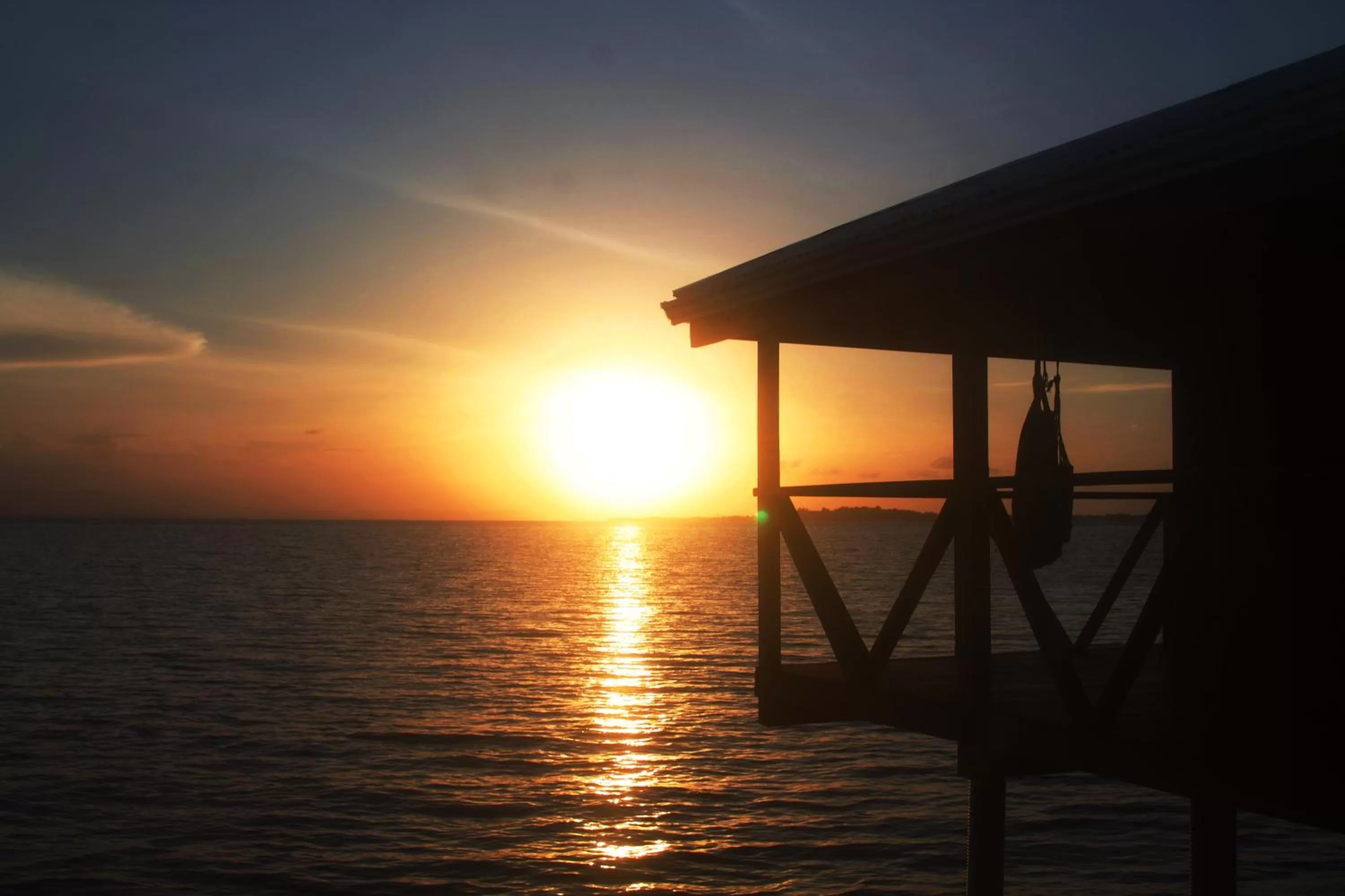 Sunset, Sunrise/Sunset in Aqui hoy cabañas