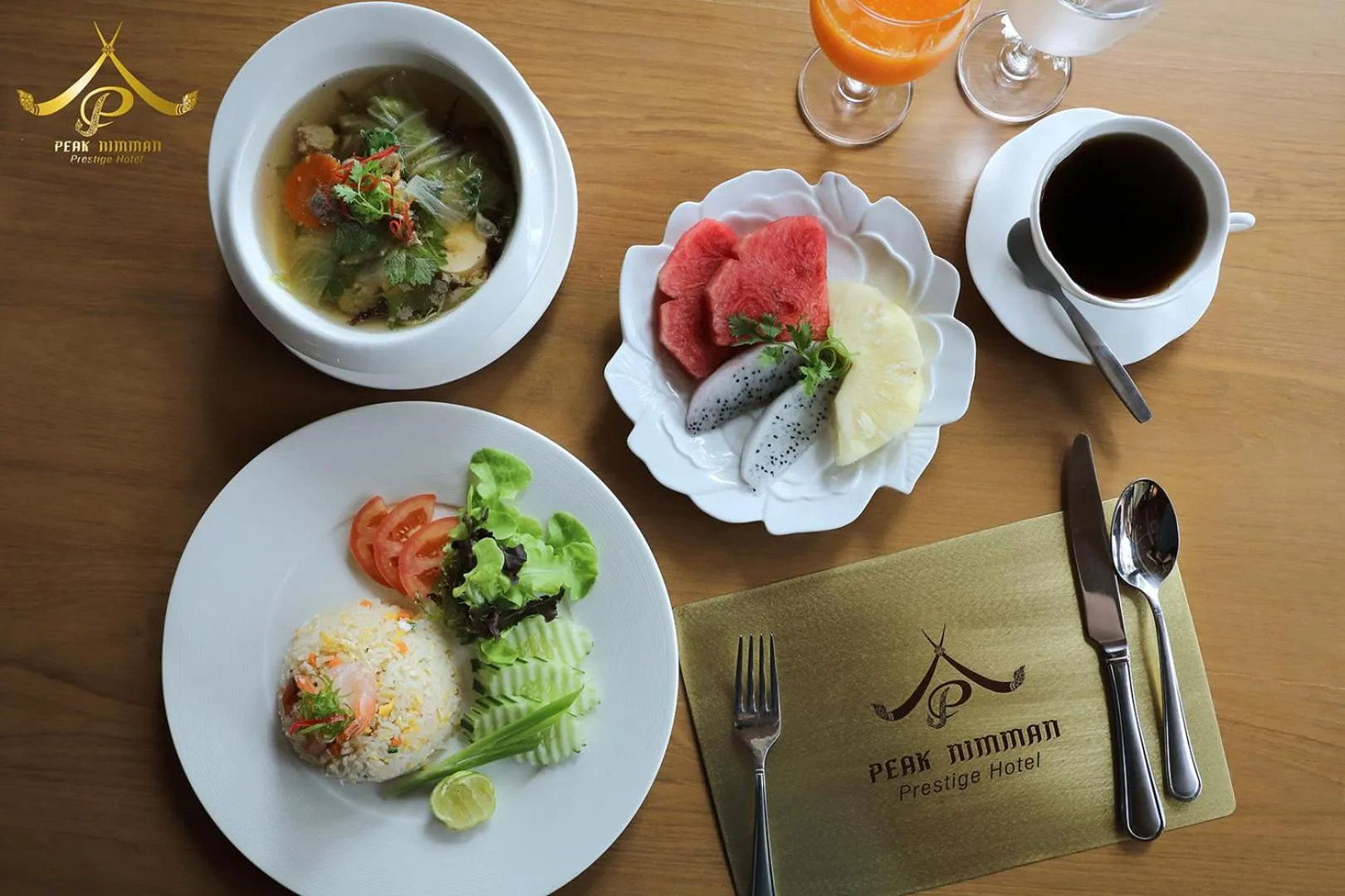 Food in Peak Nimman Prestige Hotel