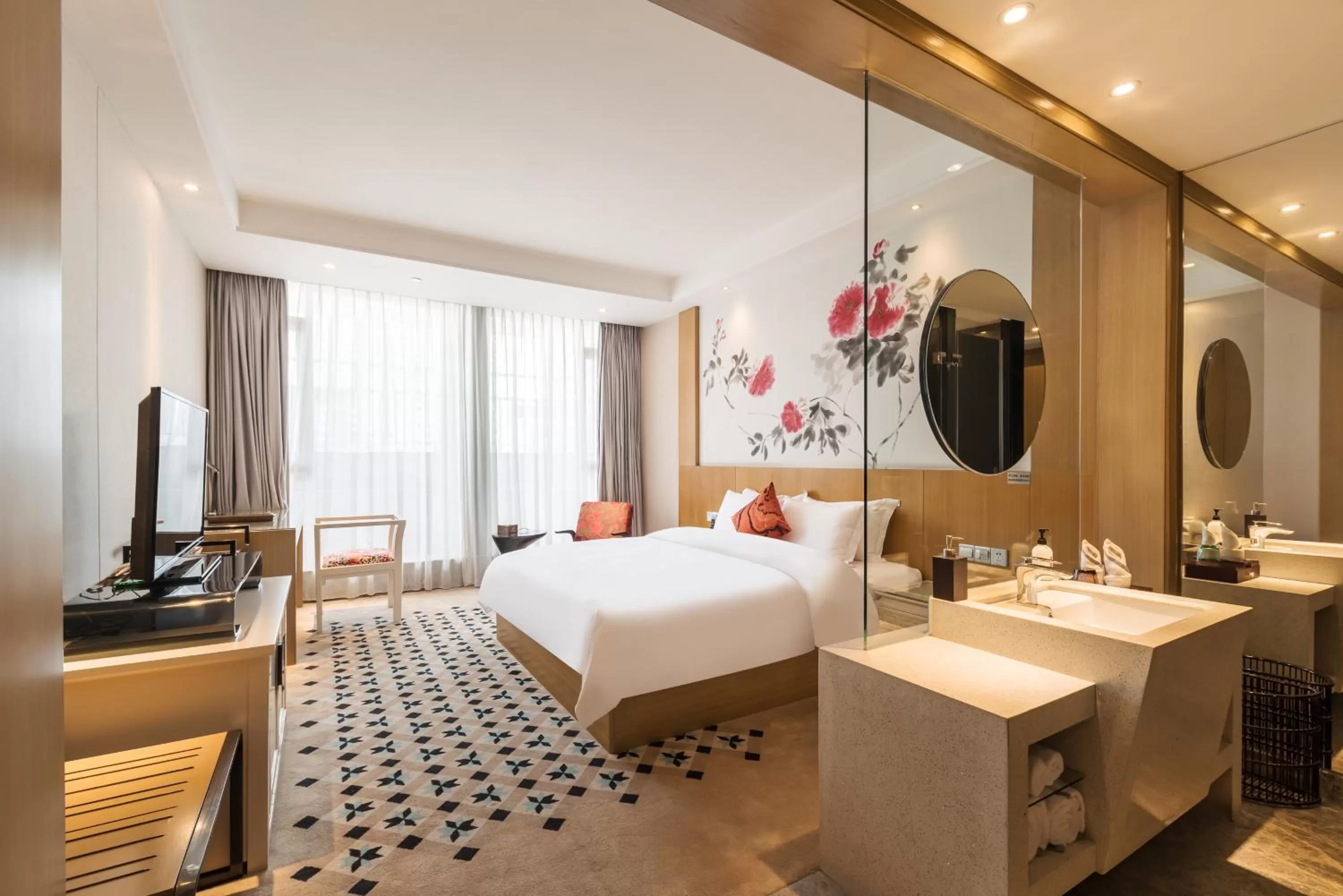 Bed in Paco Hotel Suyuan Metro Guangzhou