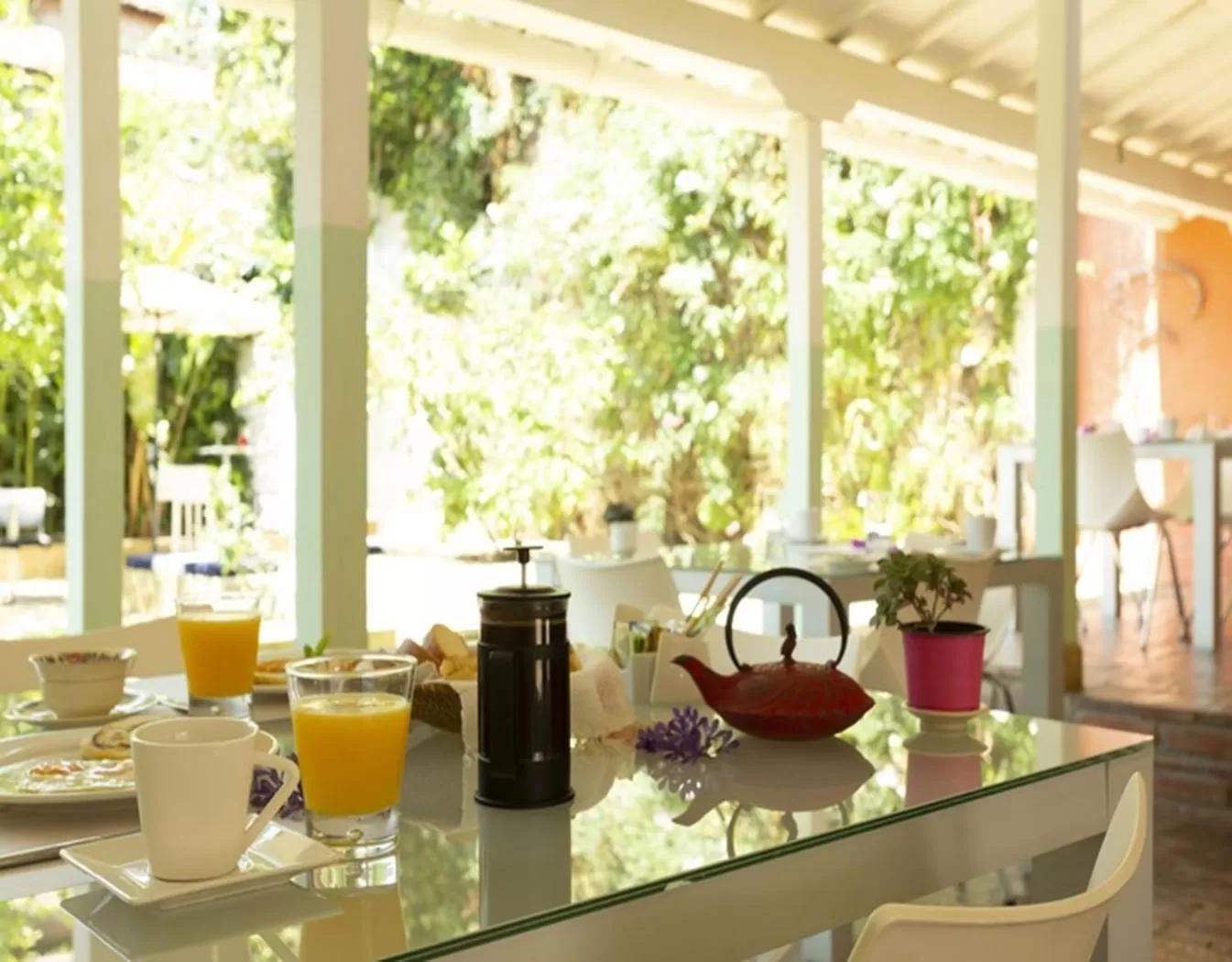 Breakfast in La Nube Posada