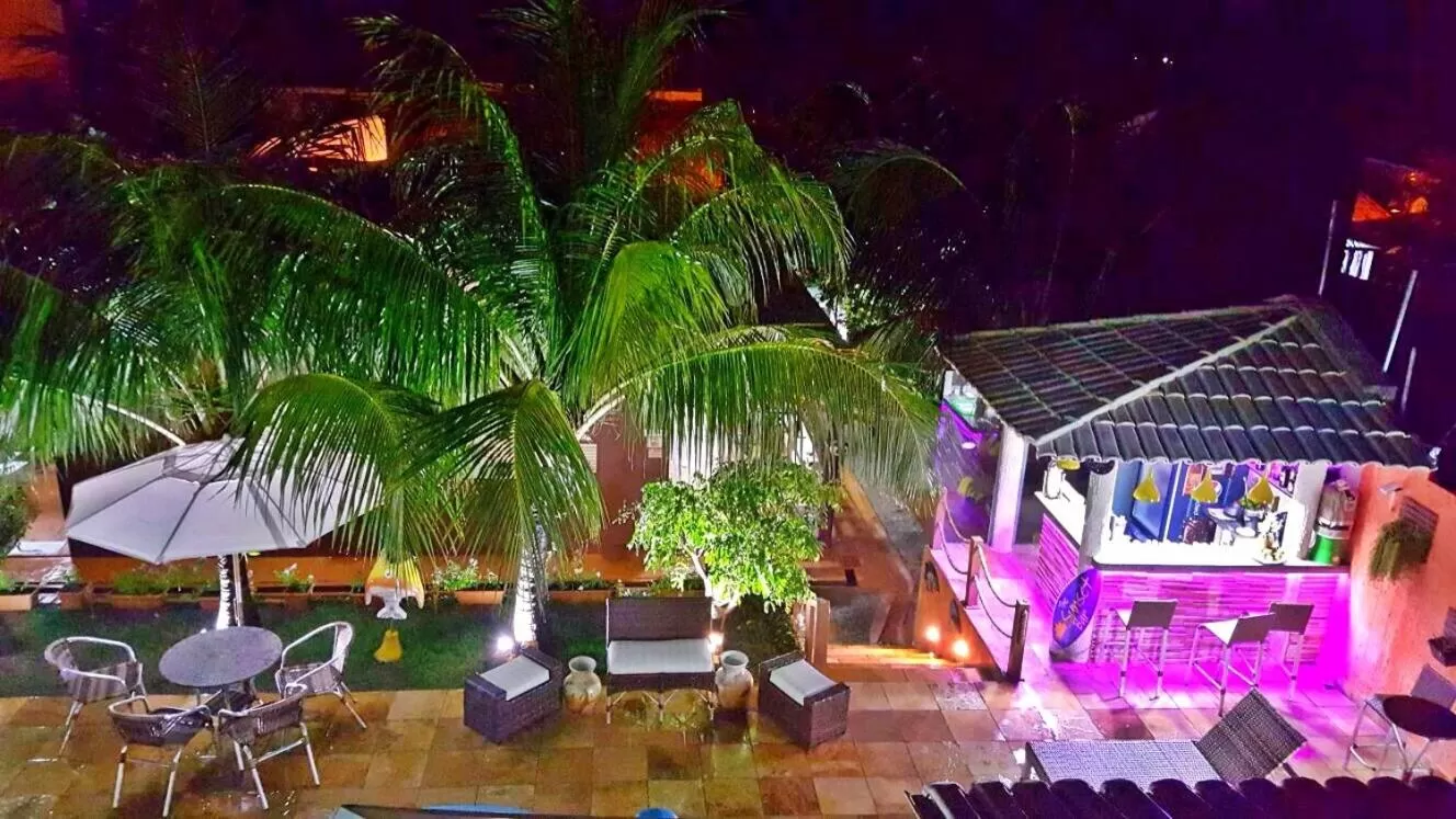 Pool view in Pousada Recanto do Sal