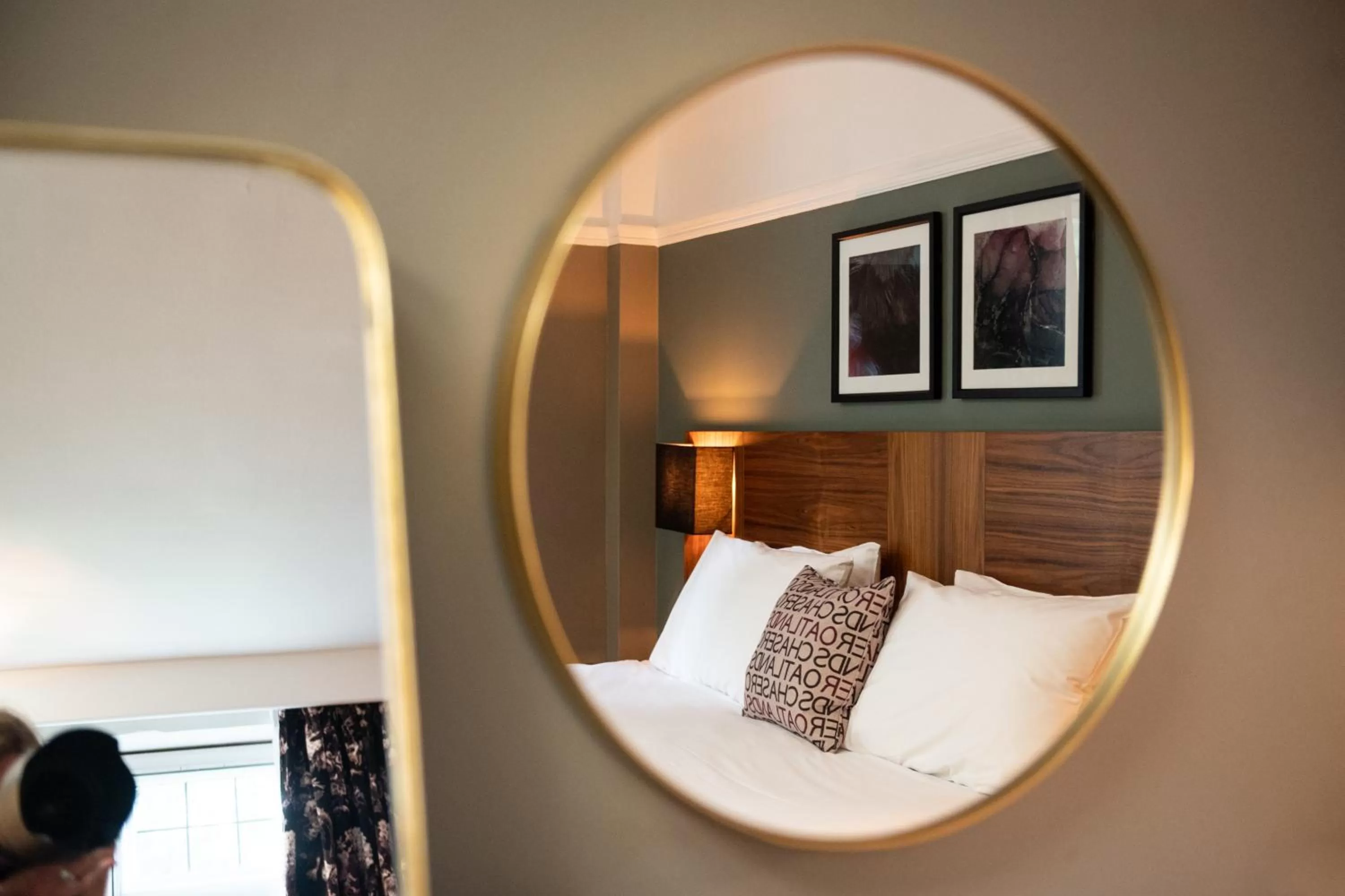 Bed in The Oatlands Chaser by Innkeeper's Collection